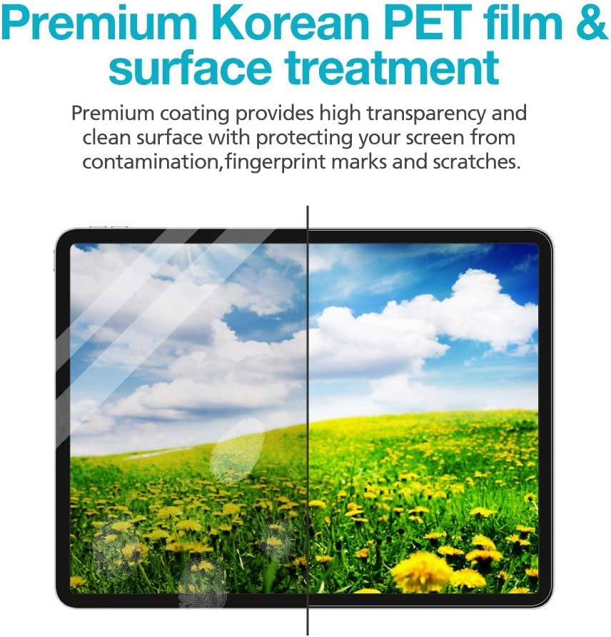 Diacube [1+1 Pack] Galaxy Tab S9 Ultra/S8 Ultra 14.6, Paperfeel Screen Protector 1Pc + Anti Glare Protector 1Pc, Matte Anti Glar