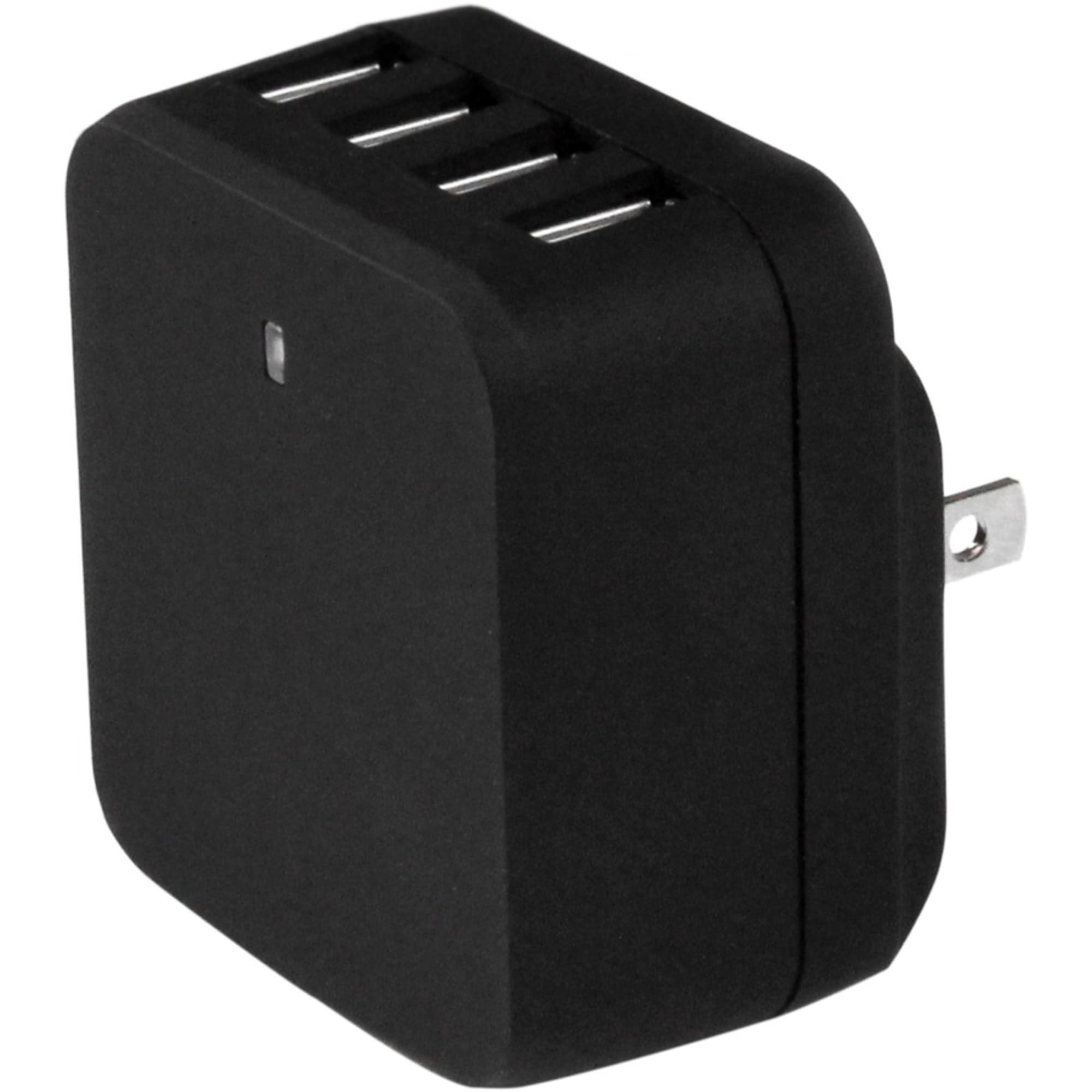 Startech.Com 4 Port Travel Usb Wall Charger   34W/6.8A International Travel Adapter   Portable Usb Charging Station (Usb4Pacbk),