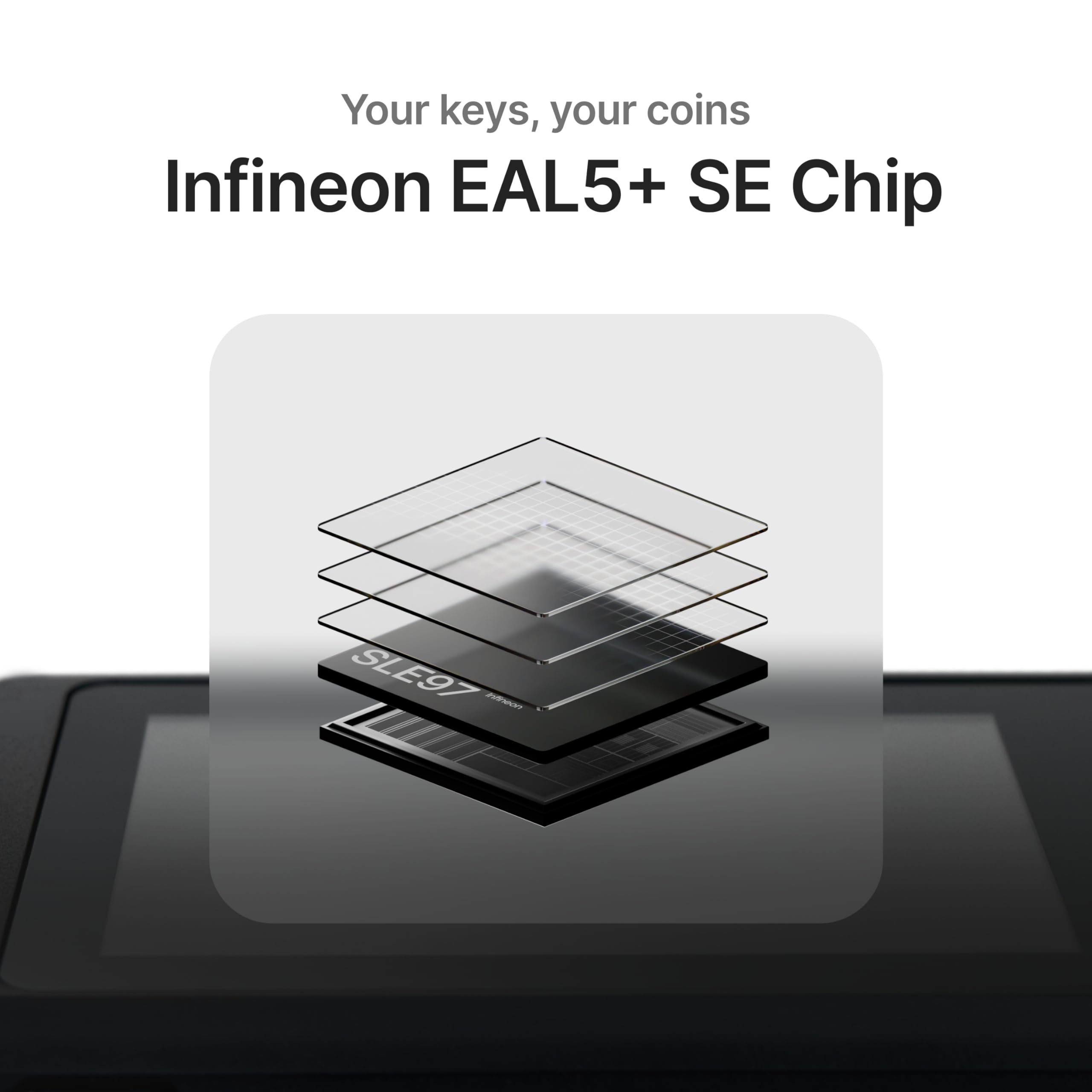 Secux W20 Crypto Wallet With Intuitive Touchscreen, Hardware Wallet With Bluetooth, Easy To Manage Bitcoin, Ethereum, Nfts, Toke