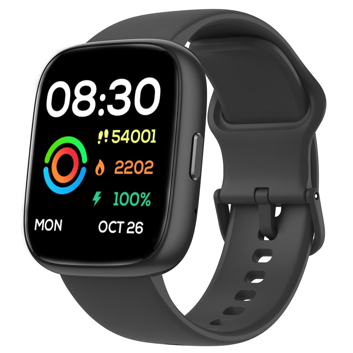 Smart Watch For Men Women Alexa Built-In 1.83'' Fitness Tracker Smart Watch For Iphone Android Compatible, Ip68 Waterproof Smart