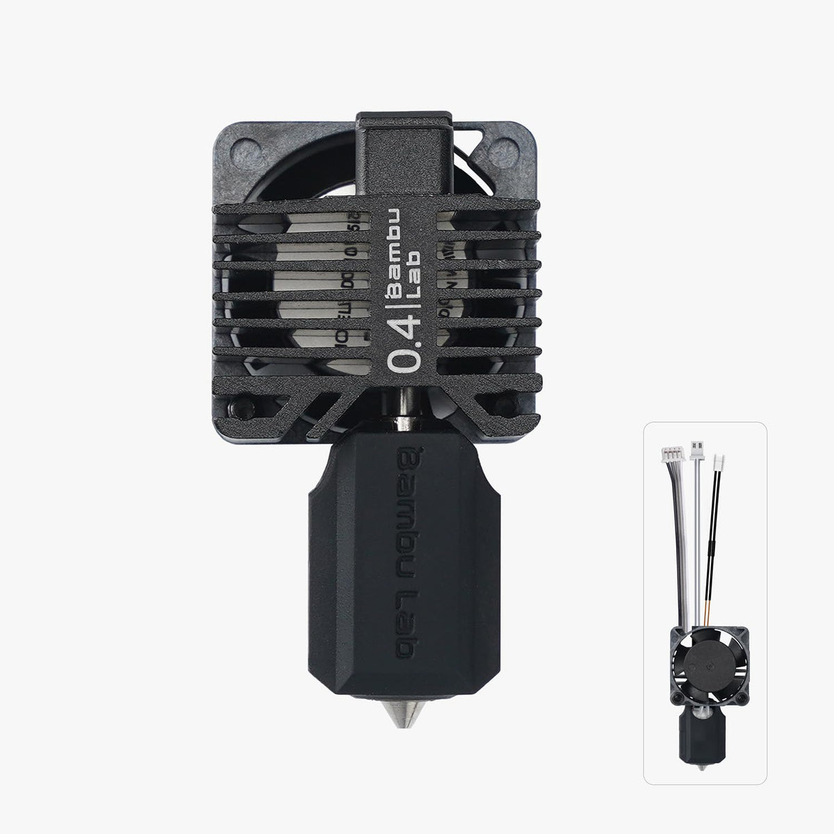 3DTOOLS Bamboo LAB Hardened Steel Complete Hotend Kits with Fan for Ba ...