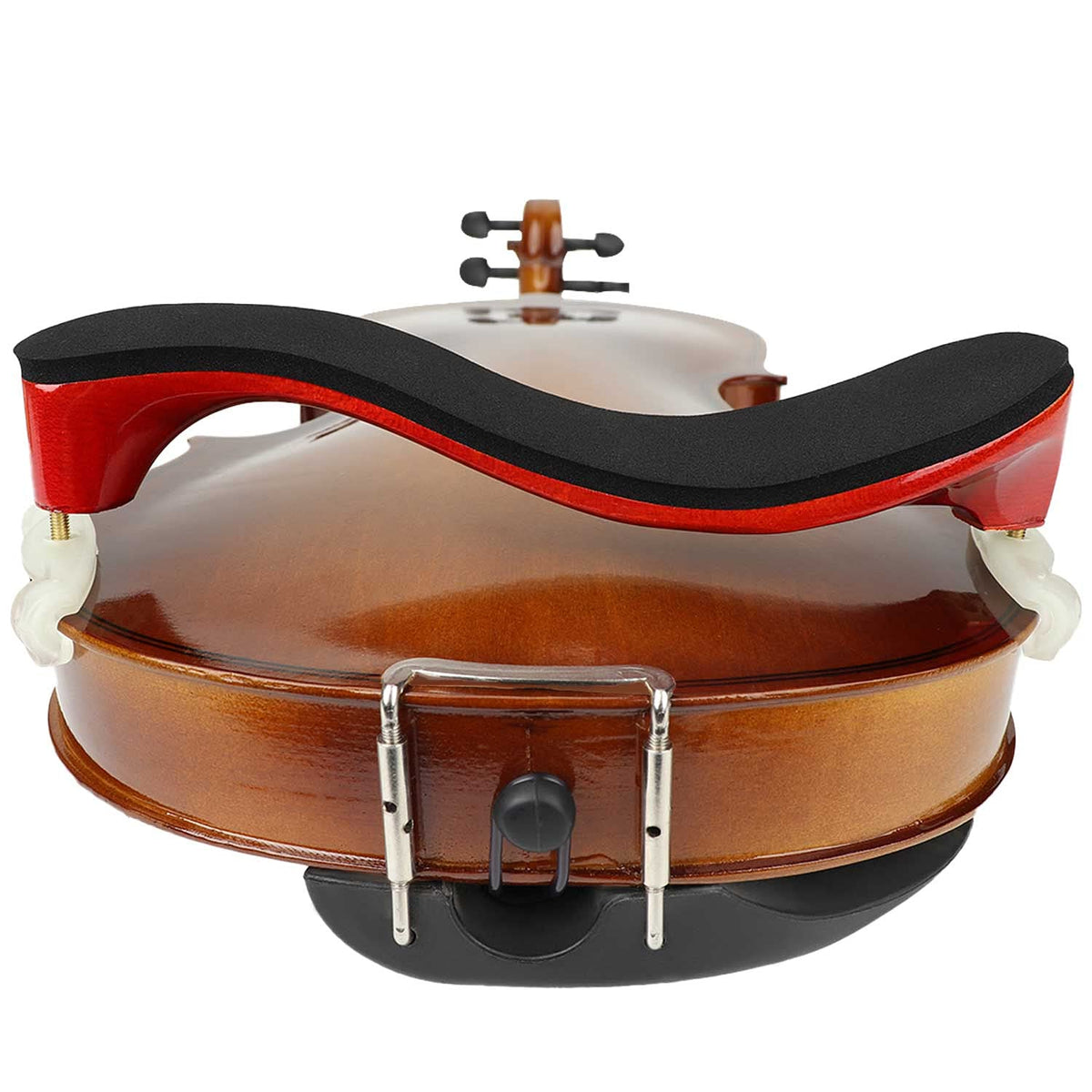 Lms Violin Shoulder Rest For 3/4 Size 4/4 Size, Adjustable Shoulder Rest For Violin, With Height Adjustable Feet Comfortable Foa
