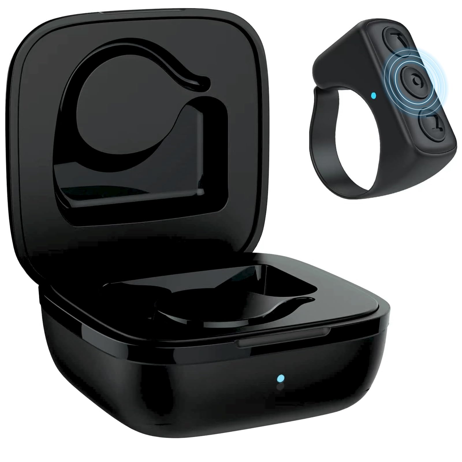 Tik Tok Bluetooth Remote Control Page Turner For Iphone Android Ipad Cell Phone Camera Remote Shutter Selfie Button, Bluetooth R