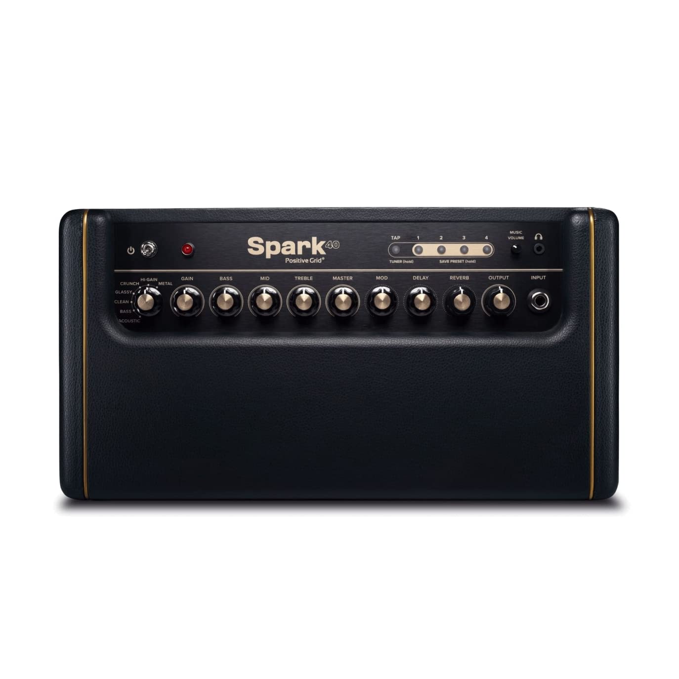 Positive Grid Spark 40 Watt Combo Practice Guitar Amplifier Electric Bass And Acoustic Guitar Amp With Spark Mobile App