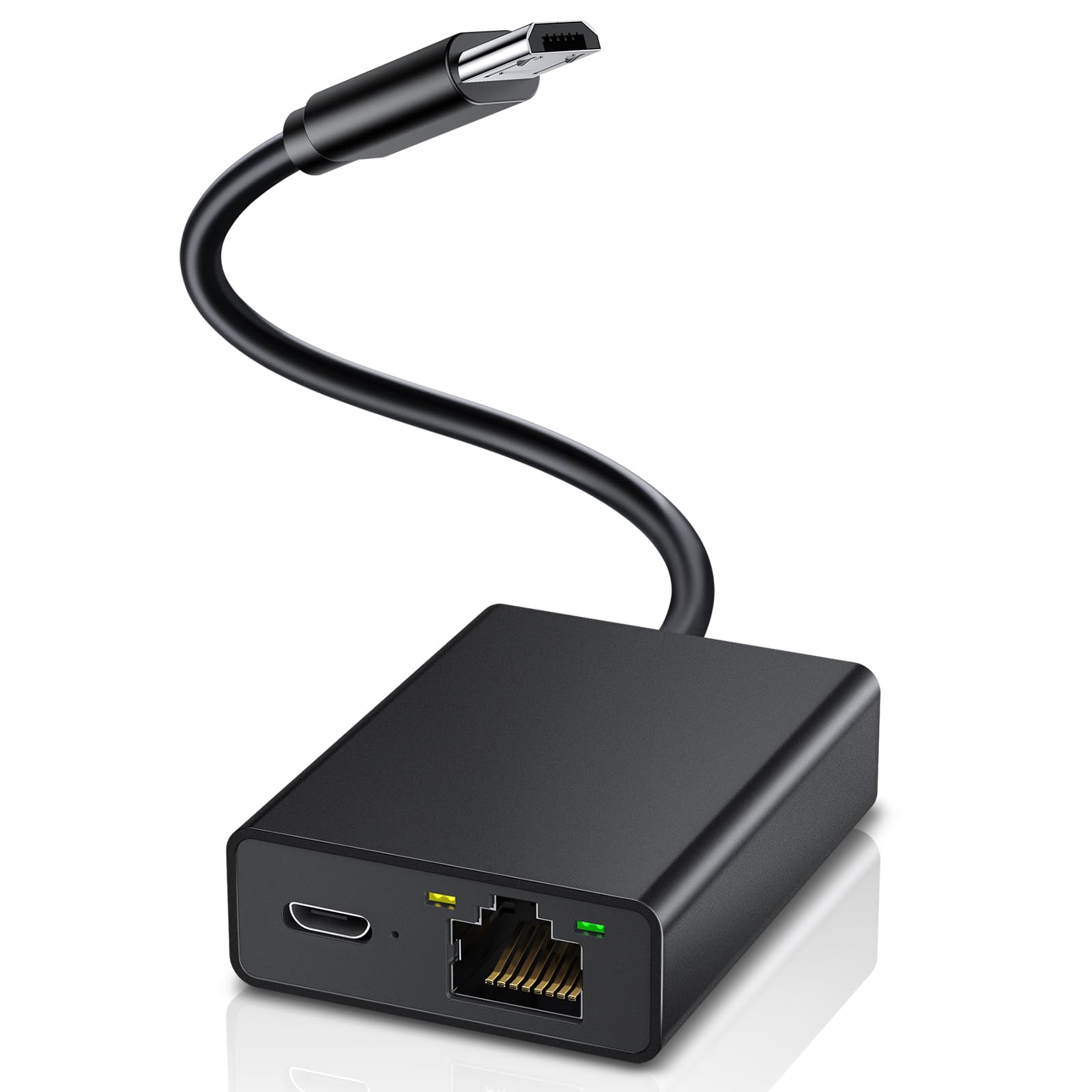 Zexmte Ethernet Adapter For Fire Tv Stick, Micro Usb To Rj45 Ethernet Adapter, Firestick Ethernet Compatible With Fire Tv Stick