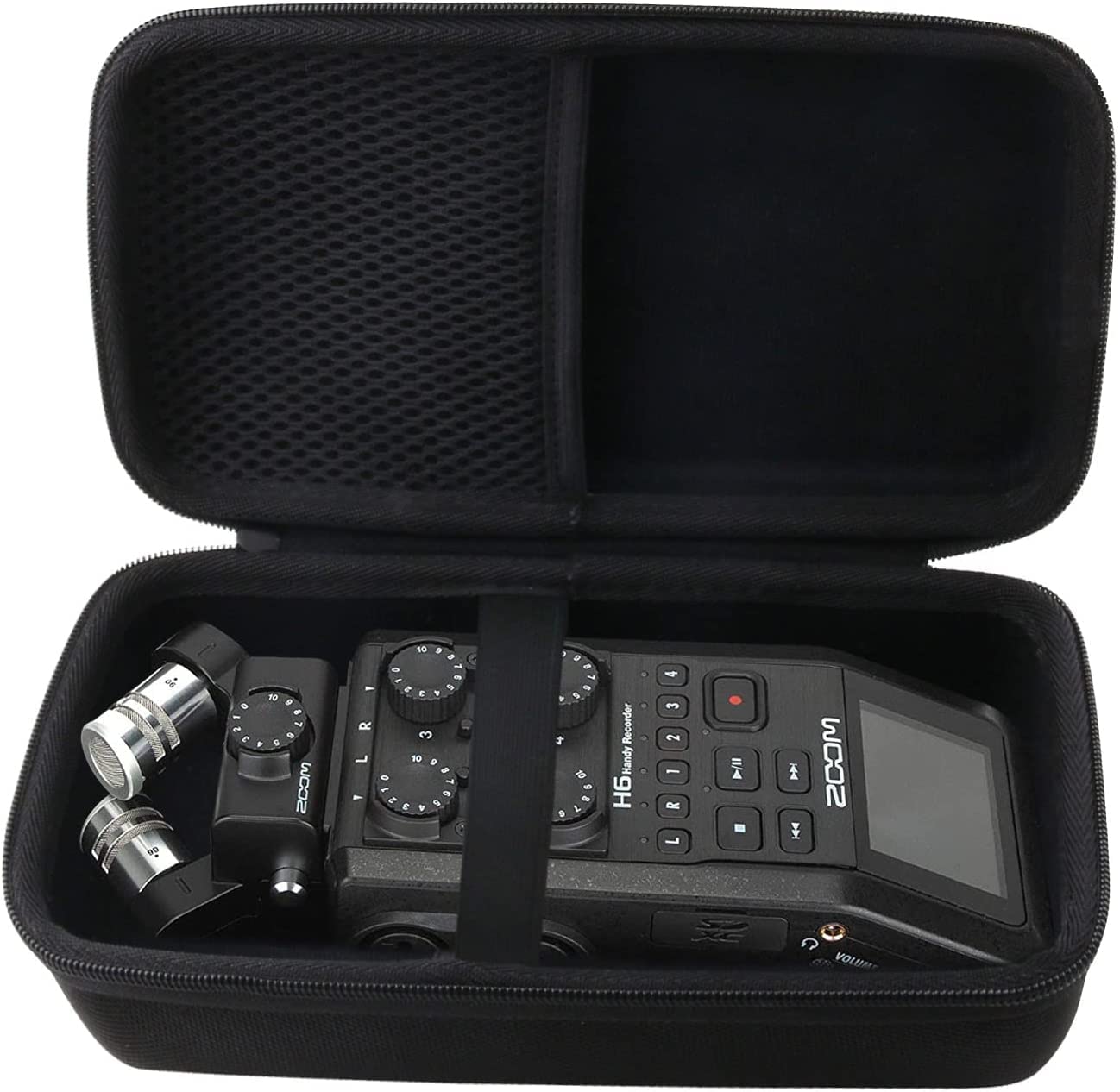 Jinmei Hard Eva Carrying Case Compatible With Zoom H6 Portable Studio Handy Recorder Case.