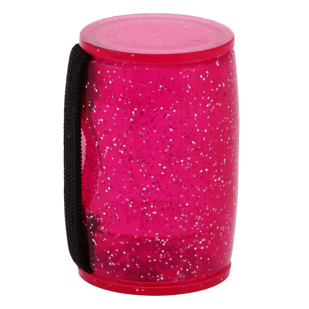 SECRET DESIRE Guitar Ukulele Sand Shaker Hammer Music Rhythm Wear on Finger Ring Rose Red