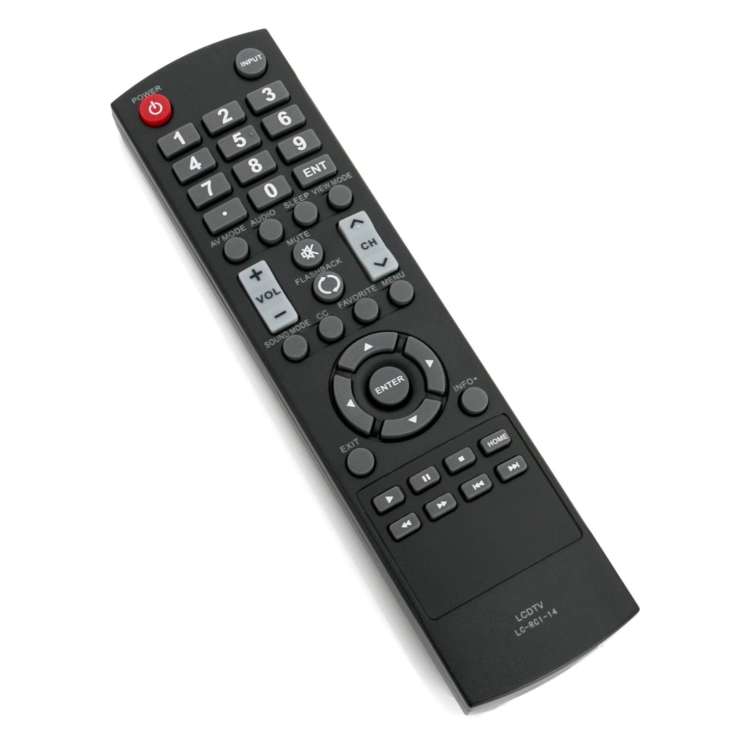 Lc Rc1 14 Replace Remote For Sharp Tv Lc 32Lb150U Lc 42Lb261U Lc 50Lb261U Lc 32Lb261U Lc 42Lb150U Lc 50Lb150U Lc32Lb150U Lc42Lb2