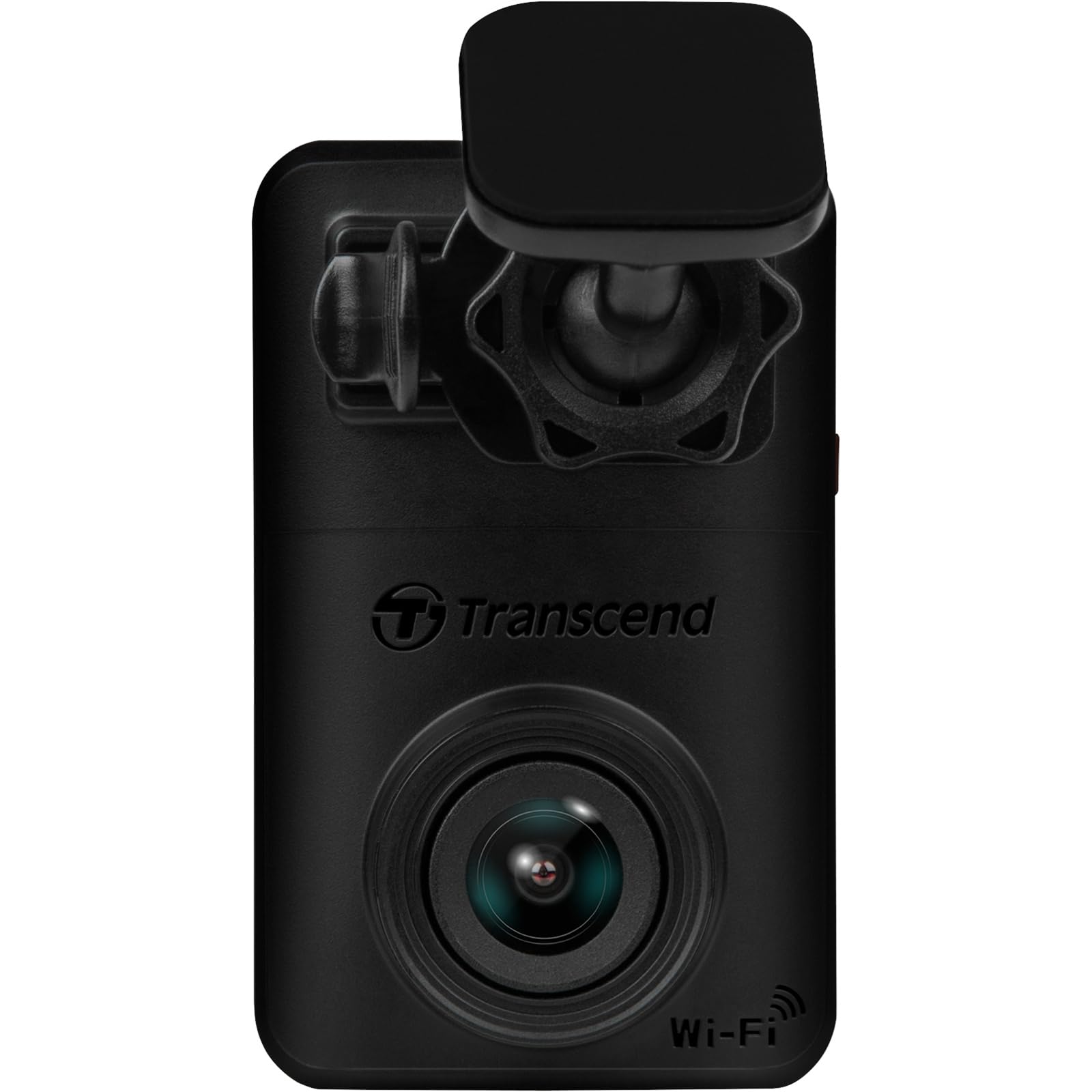 Transcend 64GB, Dual Camera Dash Cam, 140 Wide Angle, 2.4 Display, Built in WiFi GPS,G Sensor, Night Vision, Loop Recording, Parking Mode, ADAS, for Cars Taxi   TS DP620A 64G