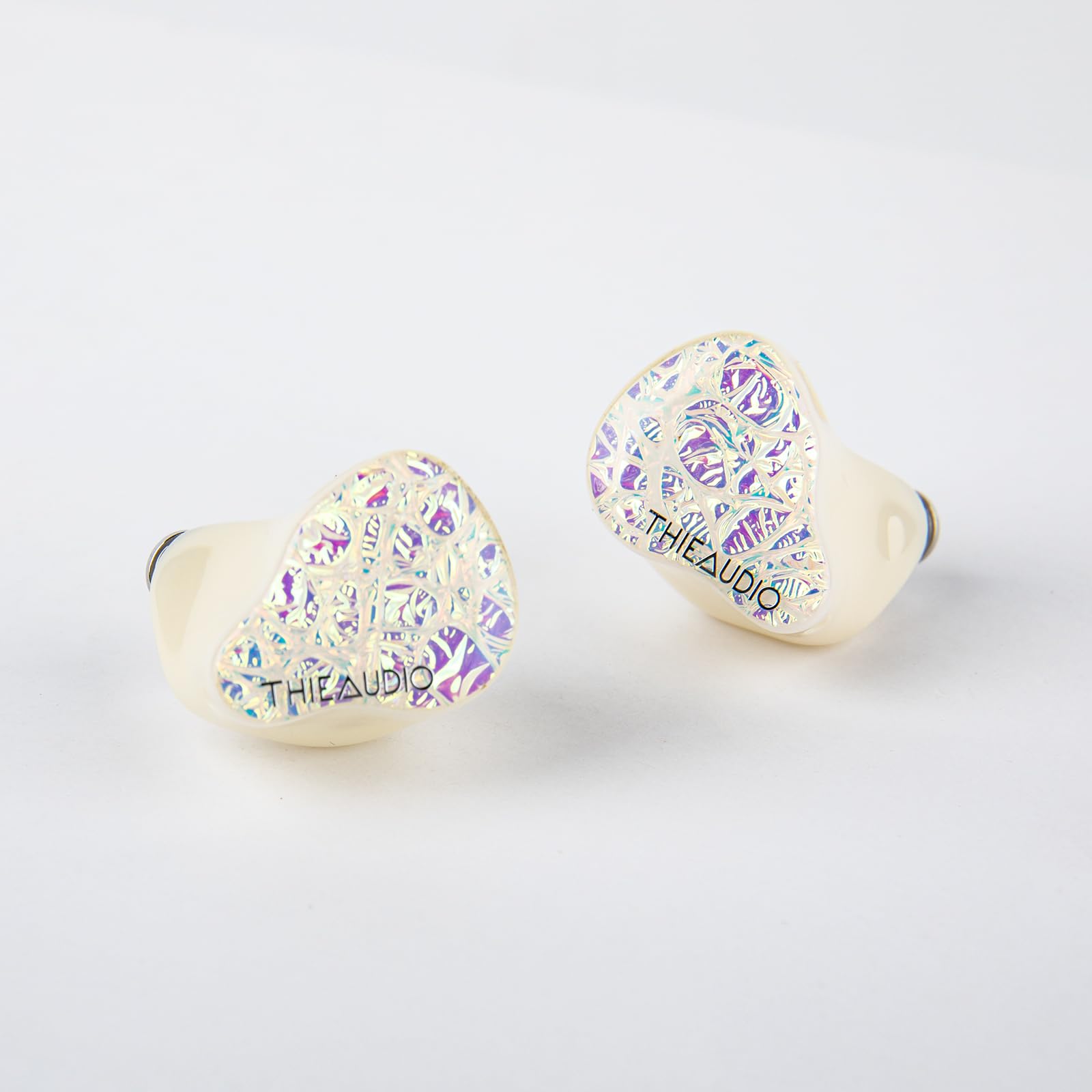 Linsoul Thieaudio Hype 4 2Dd+4Ba In Ear Monitor, Hifi Iem Earphones With Tonal Balance, Latest Sonion Driver, Detachable Silver Plated Occ Cable For Audiophile Musician Professionals (White)