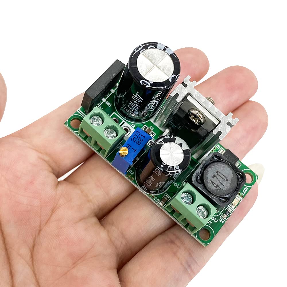 2Pcs Mini Ac/Dc To Dc Buck Step Down Converter Ac 5 30V Dc 5V 48V 24V 36V 48V To Dc 3.3V 33V 12V Adjustable Voltage Regulator Po