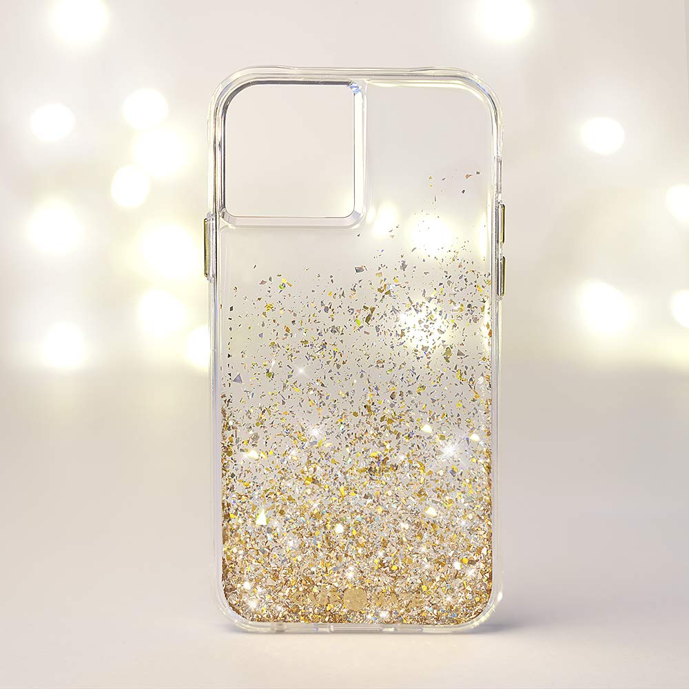 Case Mate   Twinkle Ombre   Case For Iphone 12 Mini (5G)   10 Ft Drop Protection   5.4 Inch   Gold