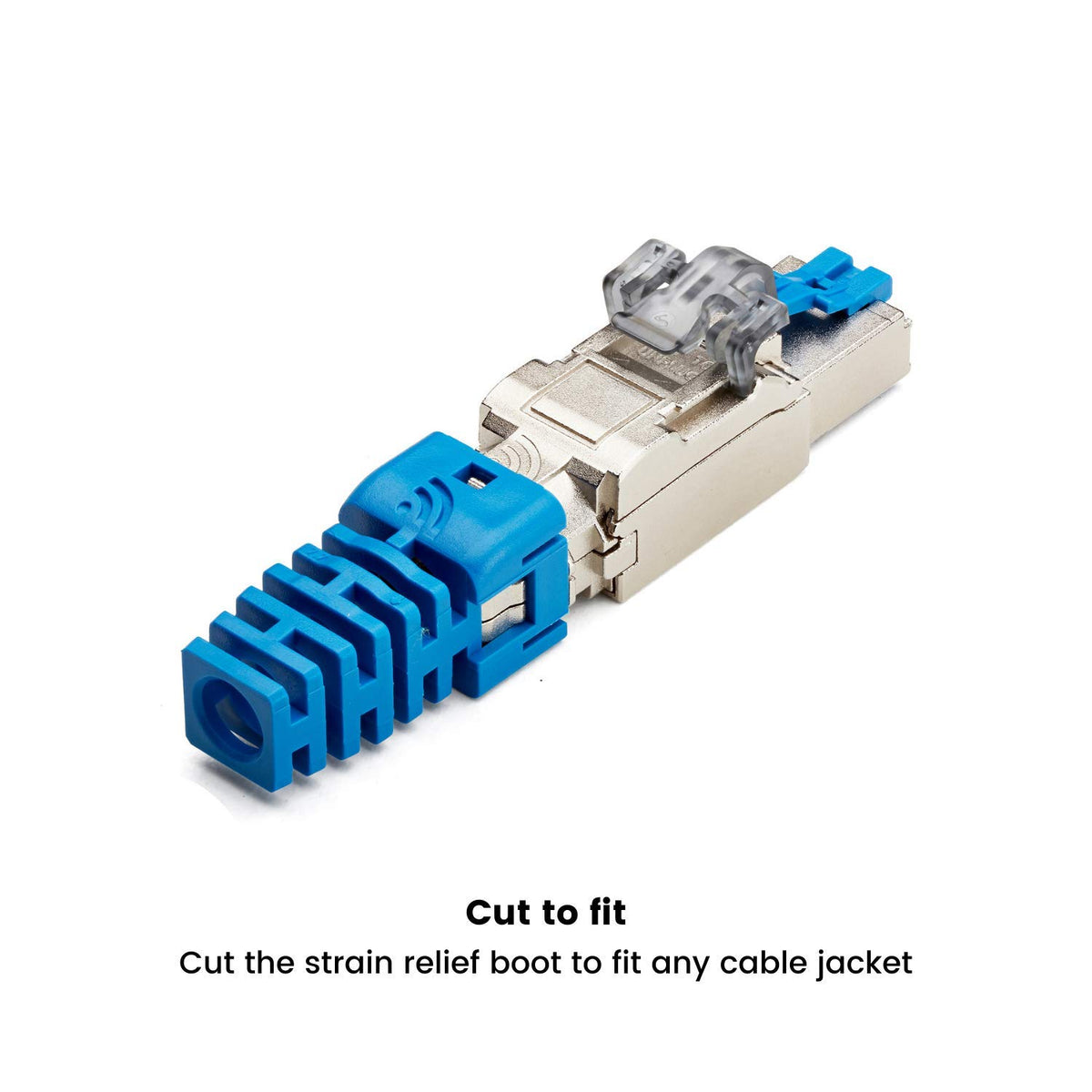 Truecable Cat6A Toolless Field Termination Plug, Shielded (Stp), Poe++ ...