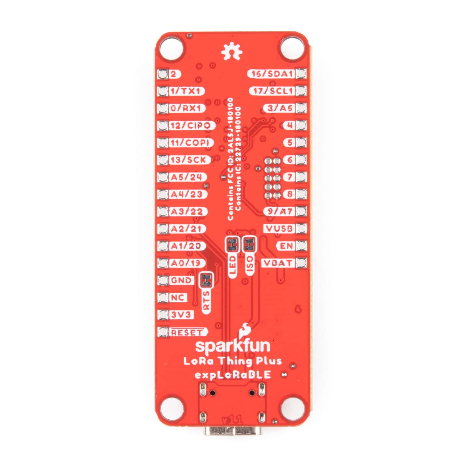Sparkfun Compatible With Lora Thing Plus   Explorable Nm180100 System In Package(Sip) Ambiq Apollo3 Microcontroller Includes Sem