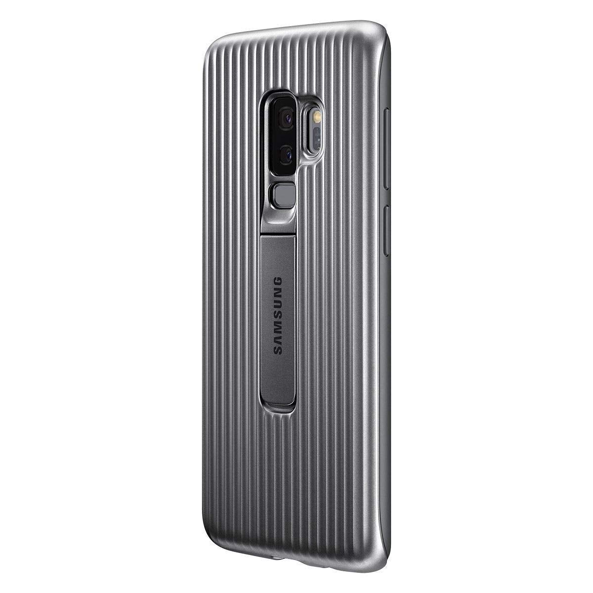 Samsung Official Oem Galaxy S9+ Military Protective Standing Cover (Silver)