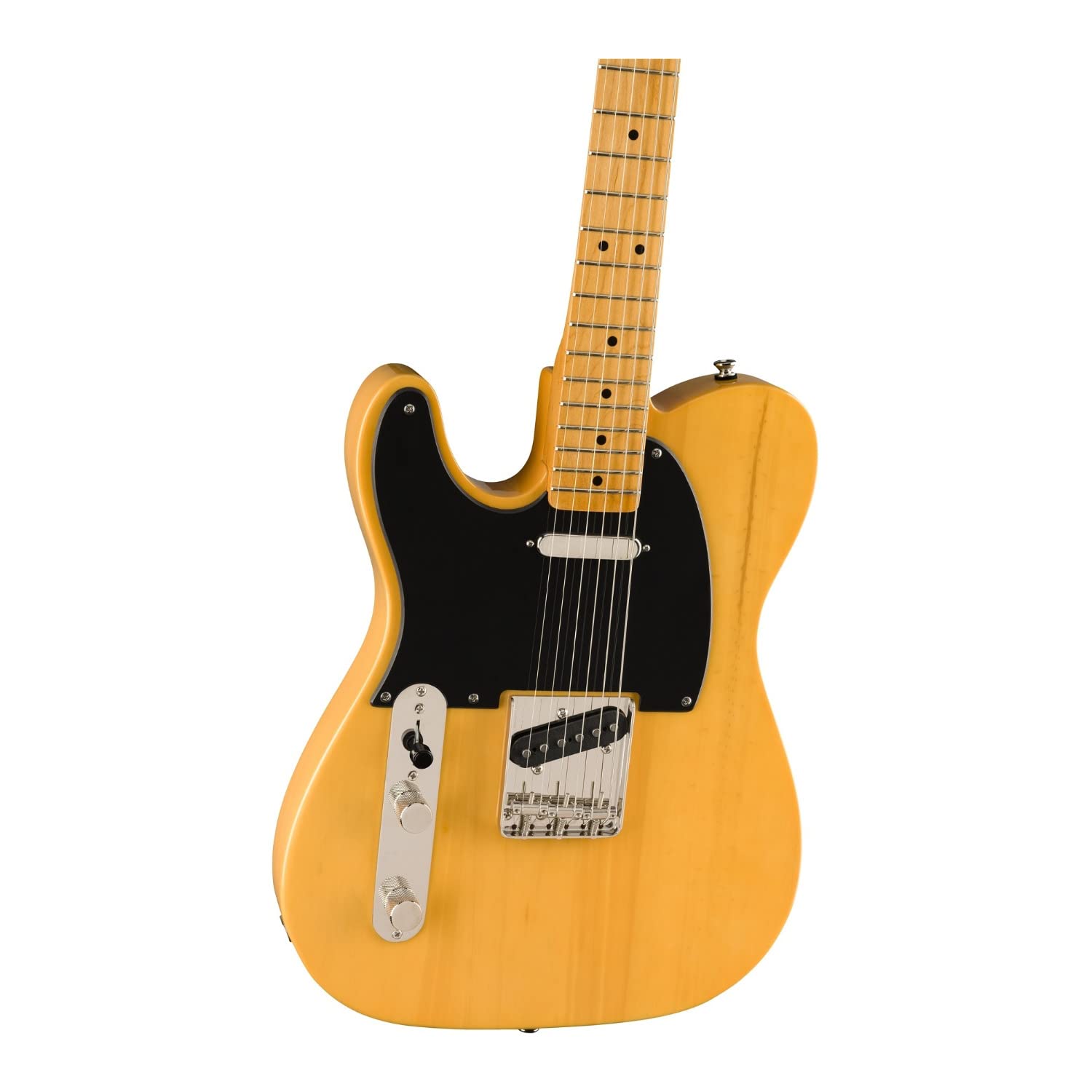 Fender Squier Classic Vibe 50S Telecaster Electric Guitar, Butterscotch Blonde, Maple Fingerboard, Left-Handed