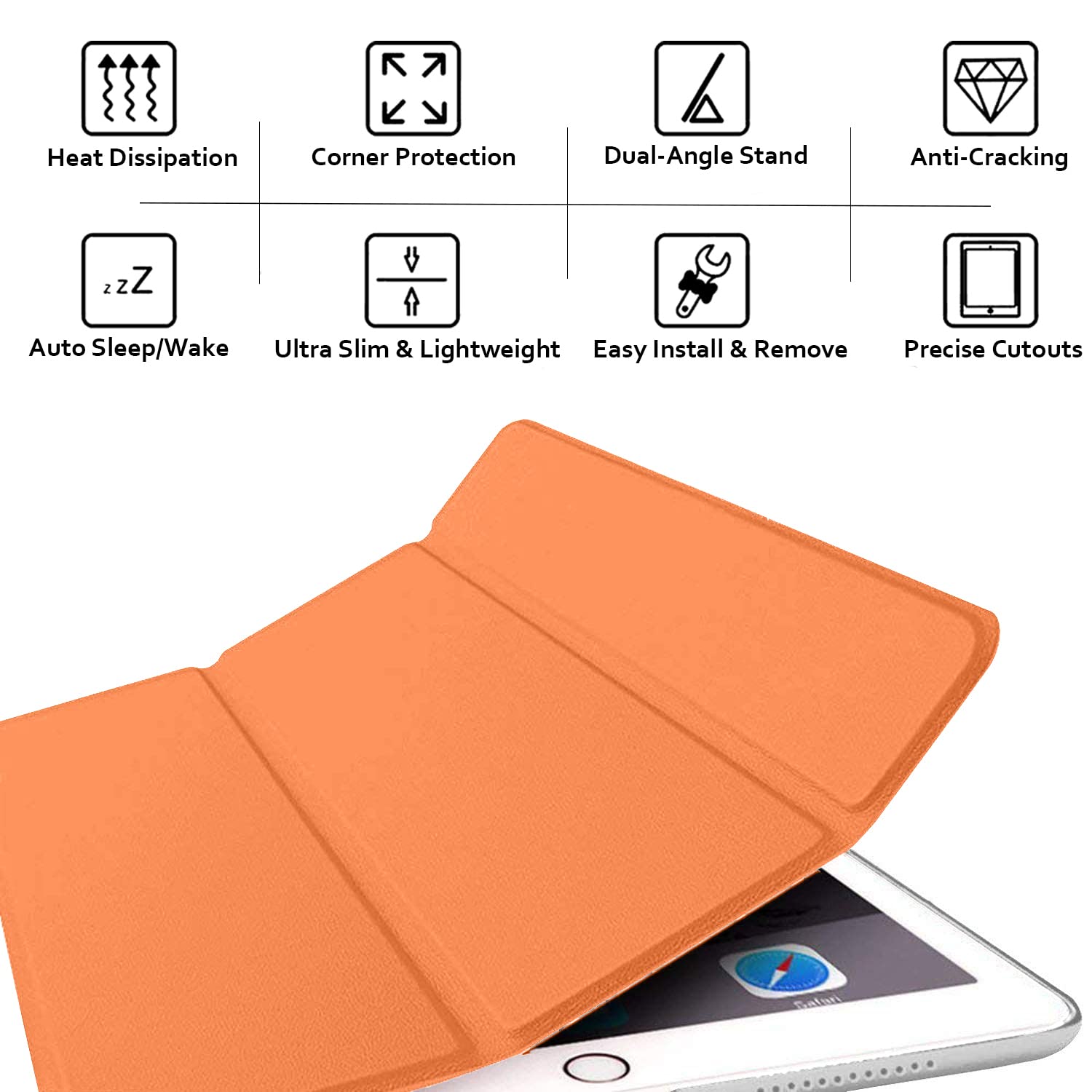 Durasafe Cases For Ipad 9Th 2021 8Th 2020 7Th 2019 Generation [Ipad 9 Ipad 8 Ipad 7 ] 10.2 Inch A2602 A2270 A2197 Mk663Ll/A Mk67