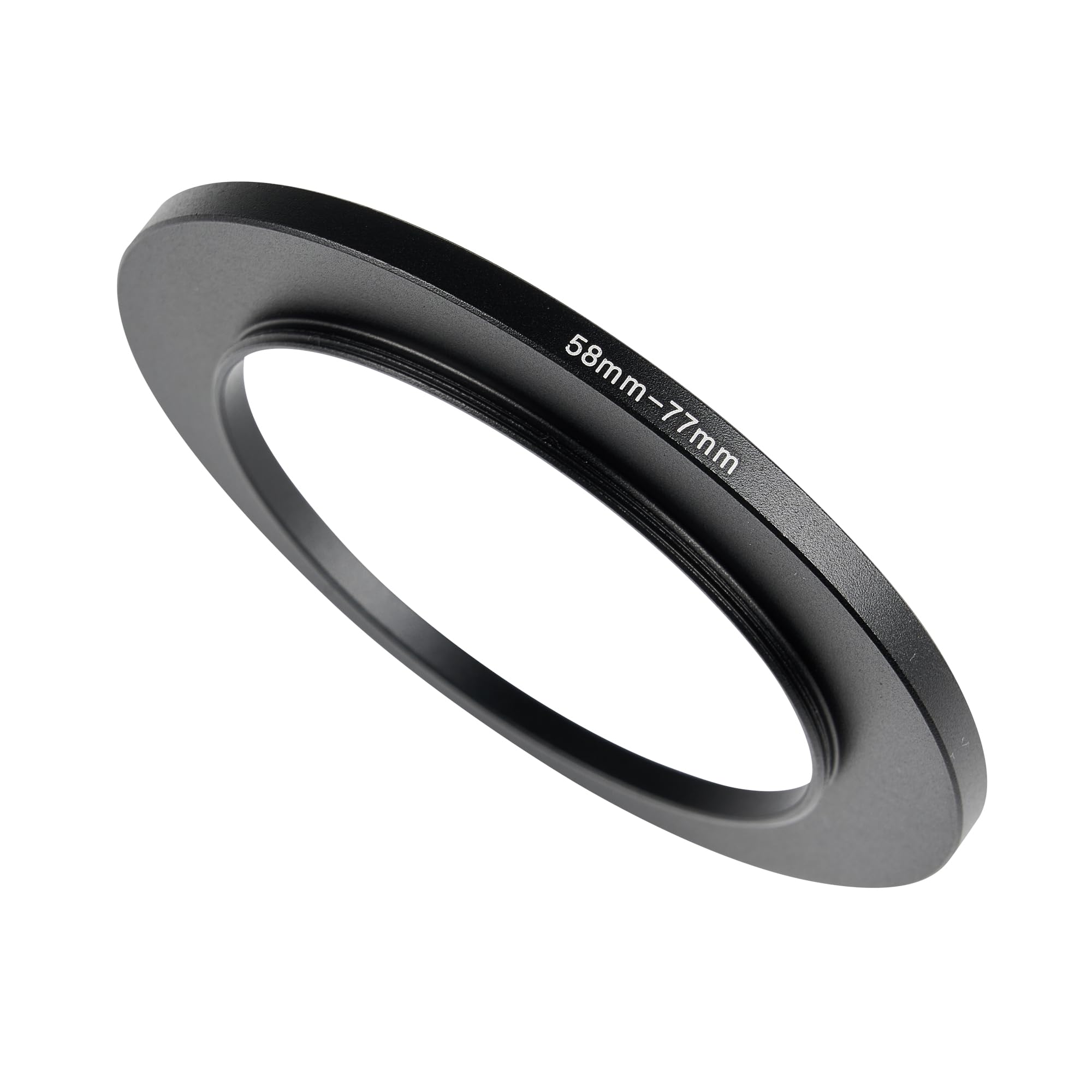 Wiiye 58Mm To 77Mm Step Up Ring Adapter,58Mm To 77Mm Step Up Filter Ring,For All Brands Uv Nd Cpl Metal Stepping Up Ring Adapter
