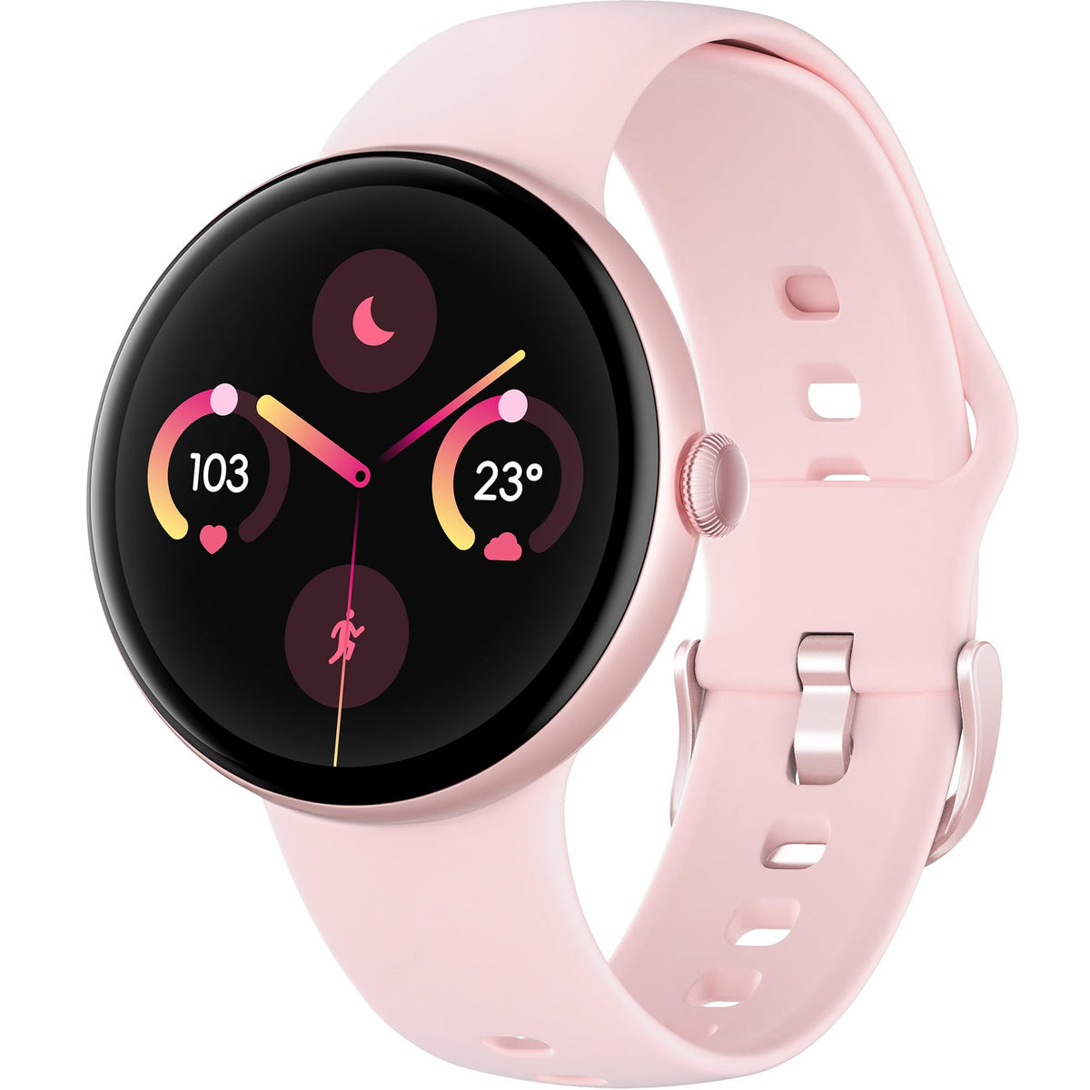 Smart Watch For Women Men, Bluetooth Call & Quick Reply, 44Mm Amoled Display, Health | Stress | Sleep | Fitness Tracker, Ai Assi