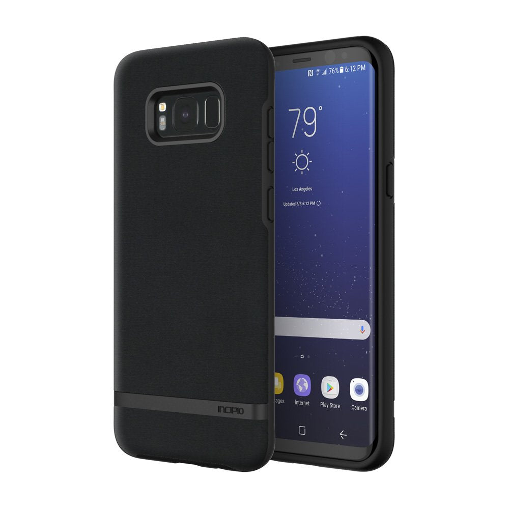 Incipio Samsung Galaxy S8 Plus Esquire Series Case   Black