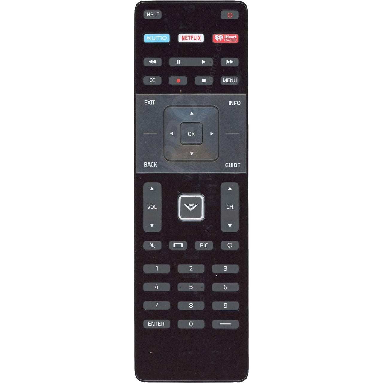 New Remote Controller Xrt122 Fit For Vizio Smart Tv D32 D1 D32H D1 D32X D1 D39H D0 D40 D1 D40U D1 D55U D1 D58U D3 D60 D3 E32H C1