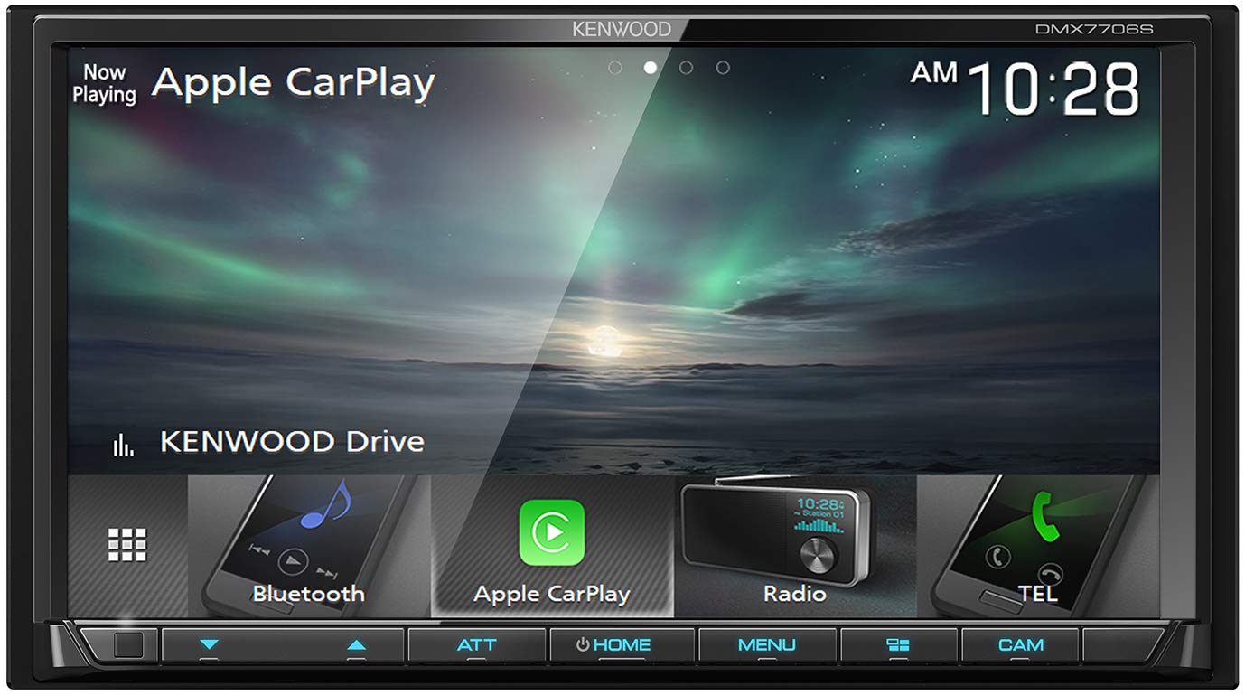 Kenwood 7 Digital Media Receiver With Apple Carplay And Android Auto