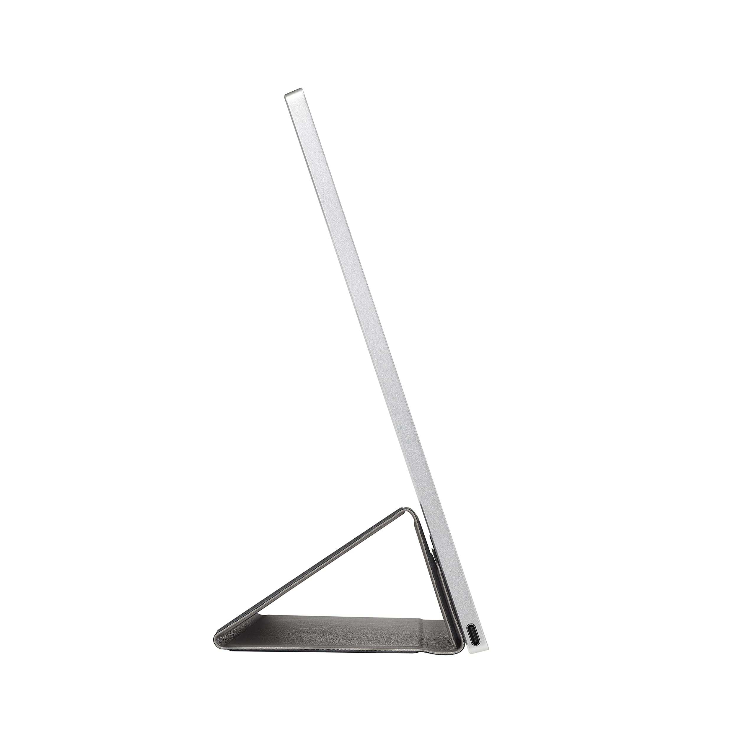 LG gram +View 16" Portable WQXGA IPS Monitor, 2560x1600, DCI-P3 99%, USB-C, Silver, Model 16MQ70.ADS