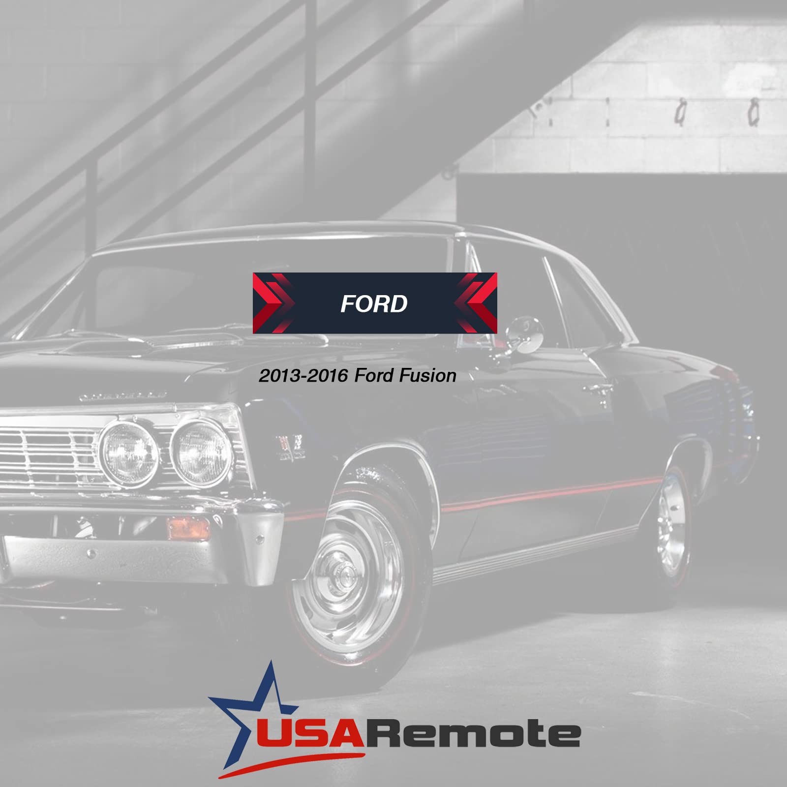 Flip Key For 2013 2016 Ford Fusion Keyless Entry Remote Fob (N5F A08Taa 164 R7986)