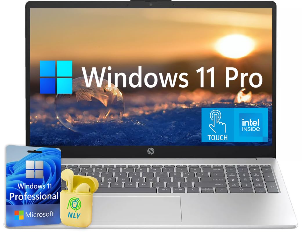 Hp Touch Screen Business Laptop Computer, 15.6'' Fhd Ips Led Display, Intel Core I7-1355U, Windows 11 Pro, Numeric Keypad, Camer
