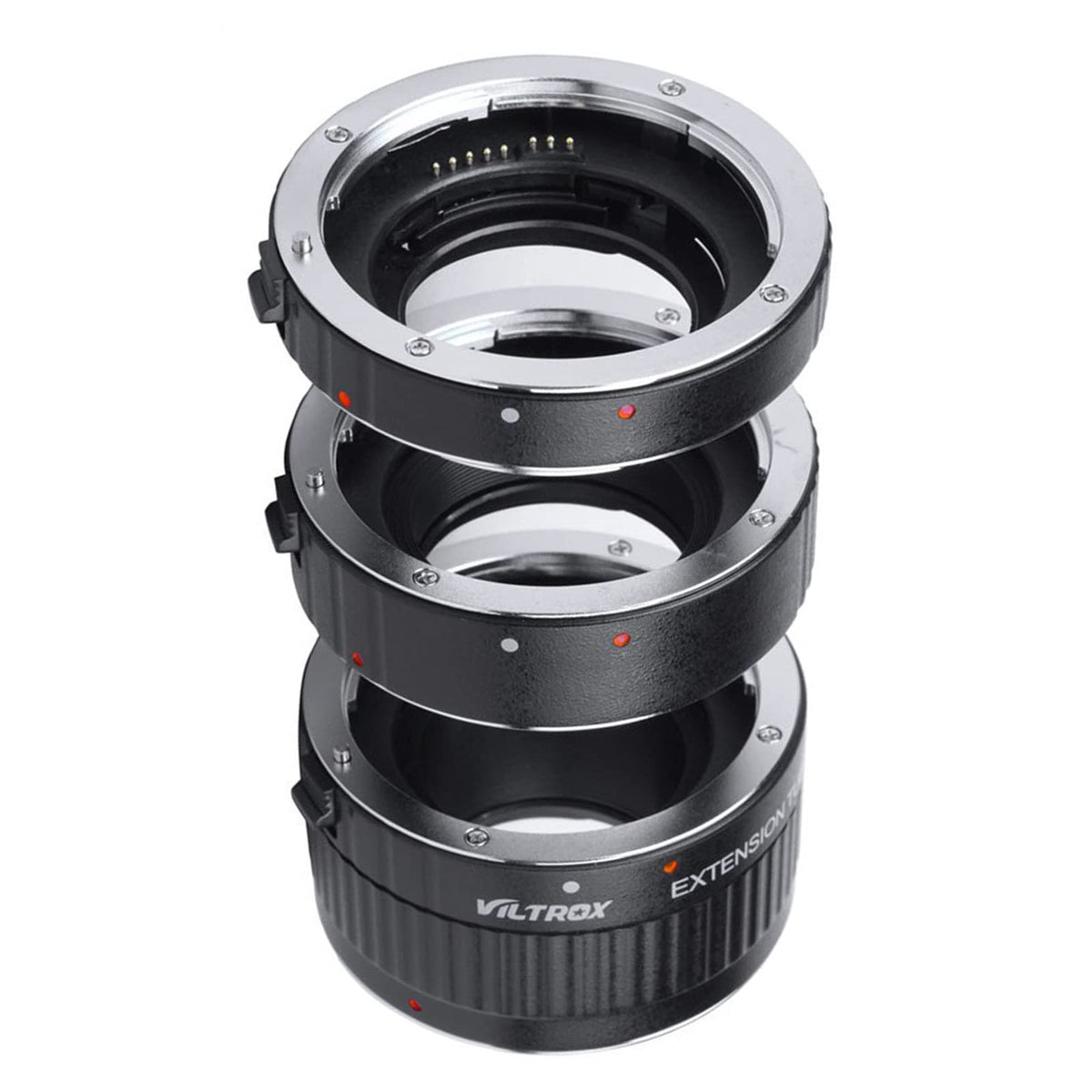 Viltrox Dg C Metal Mount Auto Focus Macro Extension Tube Set Adapter Ring (12Mm+20Mm+36Mm) For Canon Ef/Ef S Lens Dslr Camera