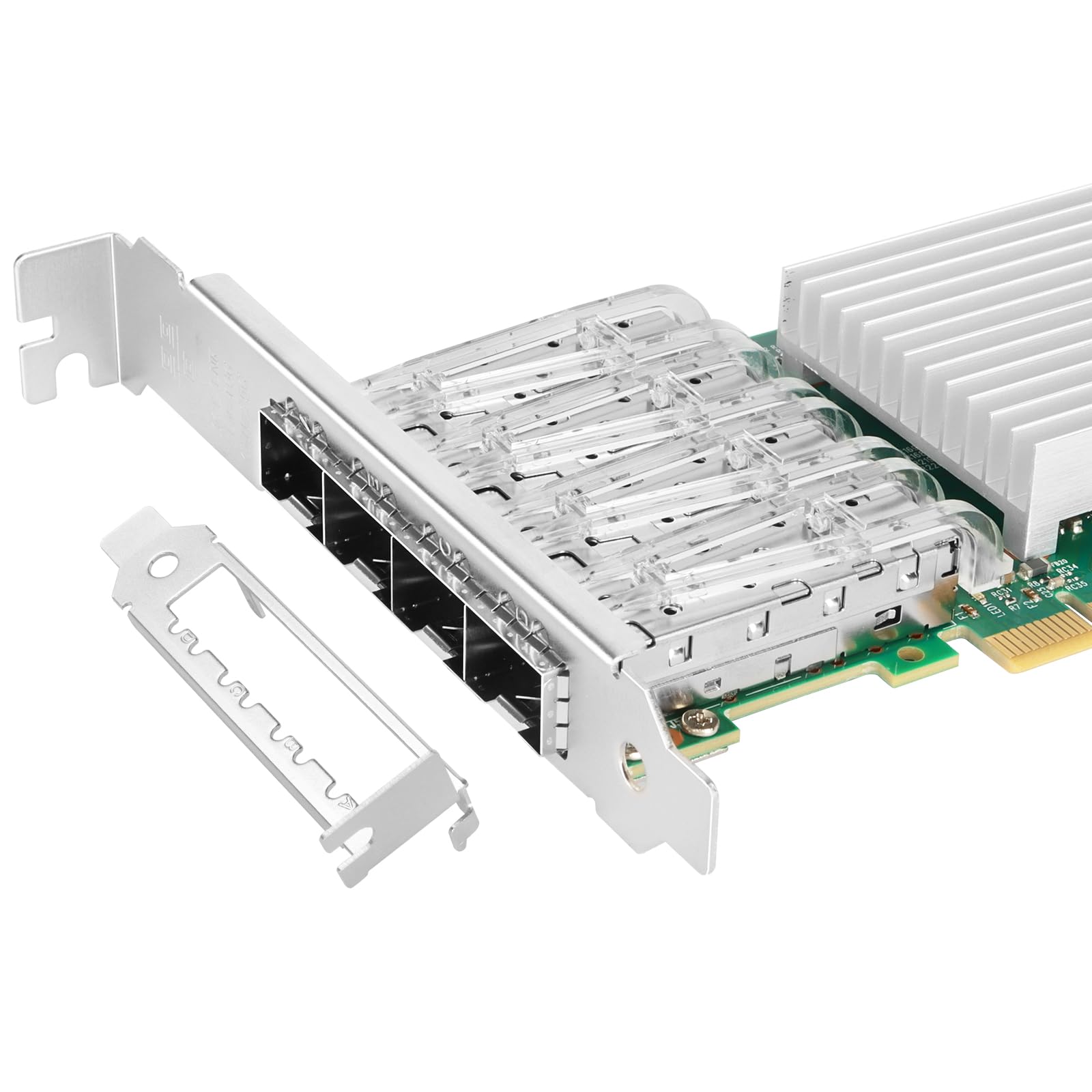 25Gb Network Card With E810 Cam1 Chip, Quad Sfp28 Ports Pci Express Ethernet Network Adapter Support Rdma, Uefi, Compare To E810