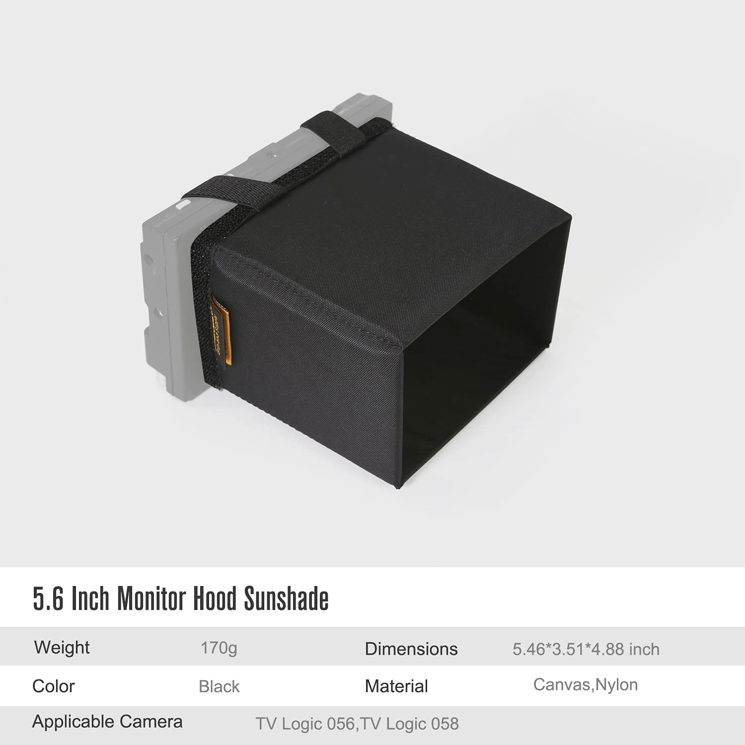 Openmoon Foldable Camera Screen Hood Monitor Hood Sunshade (5.6 Inch)