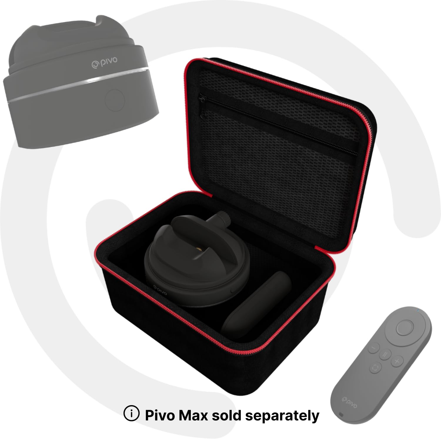 Pivo Travel Case Mini Hard Protective Shell Portable Lightweight & Durable Case Bag Compatible For Pivo Max