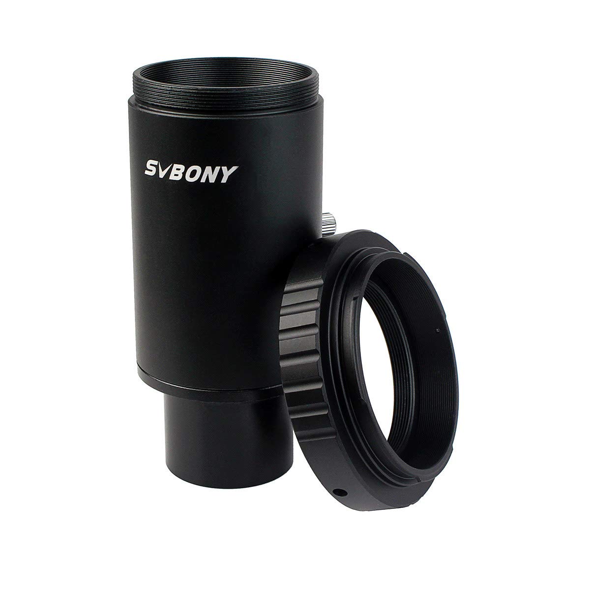 Svbony T2 T Ring Adapter, Metal 1.25 Inch Telescope Accessory, Compatible For Canon Eos Cameras Photography Dedicated Ca1 Sleeve Extended Cylinder For Telescope