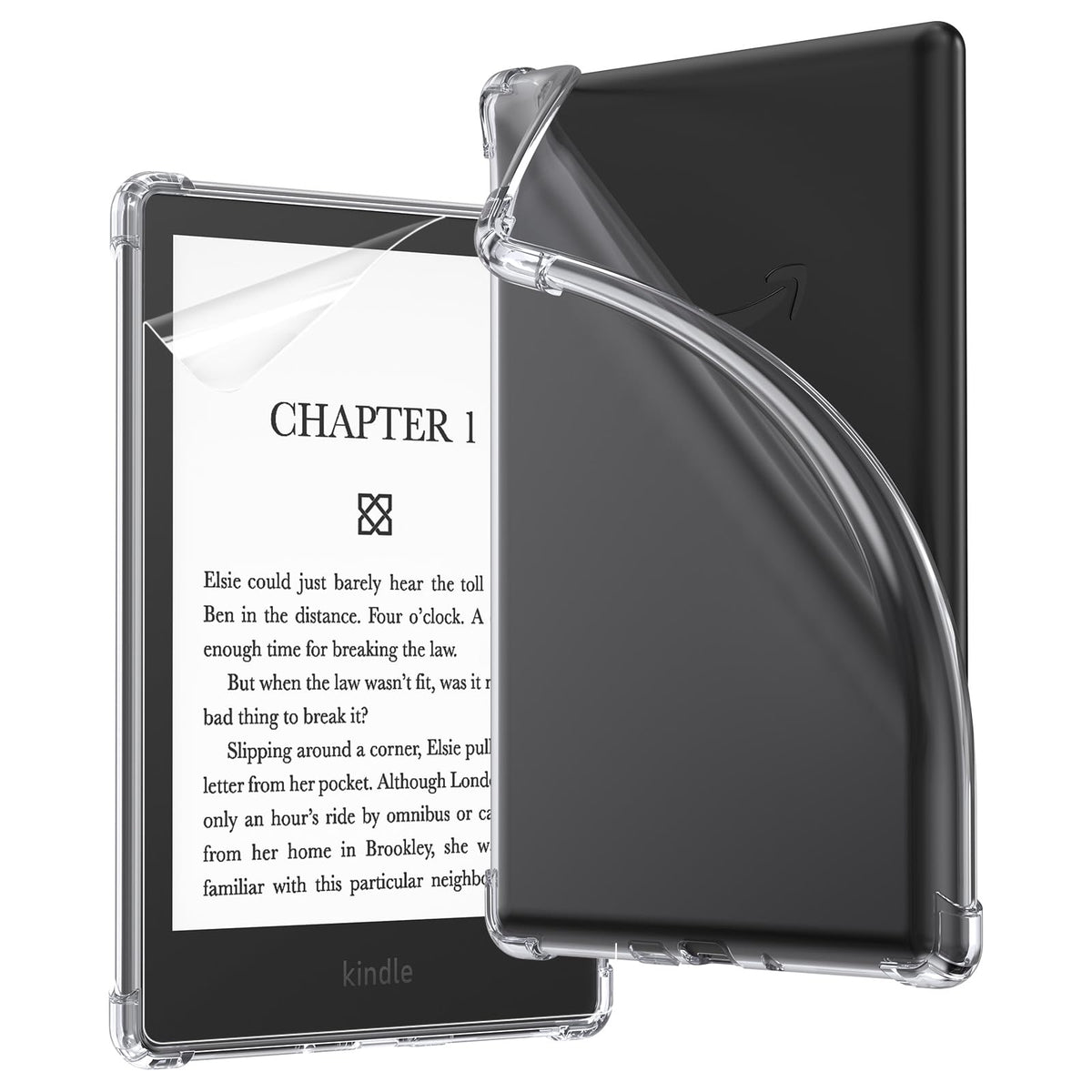 Eoocoo Clear Case Compatible With Kindle Paperwhite 11Th Gen 2021 All New 6.8'' & Signature Edition, For Kindle Paperwhite Case