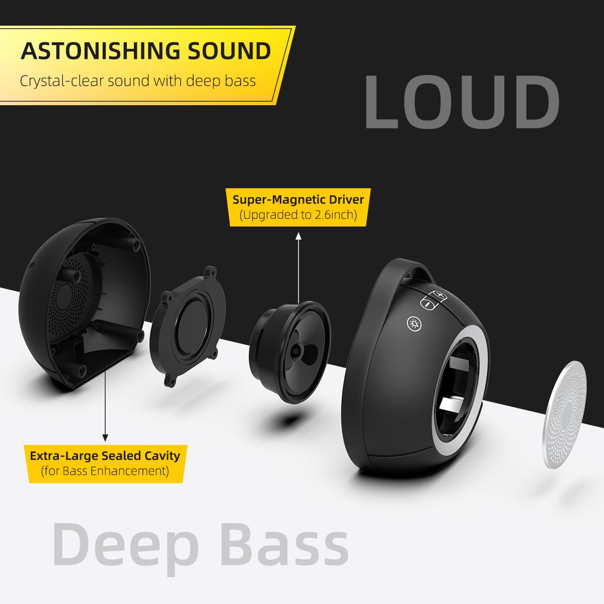 Usb Computer Speakers For Desktop Pc | Portable Plug N Play Laptop Speakers With Dynamic Rgb Light, Ultra Clear Sound, Loud Volu