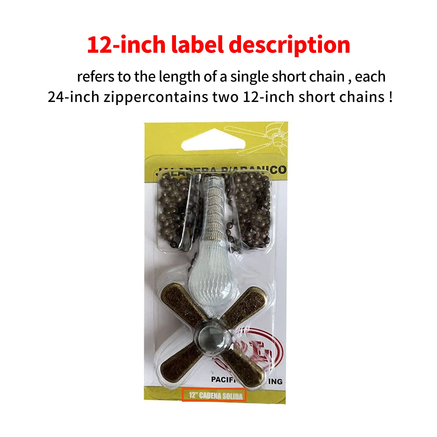 Ceiling Fan Pull Chain Extender, ???? ???????? Extra Long With Decorative Frosted Glass Bulb And Fan Cord,Fit All Standard 3Mm D