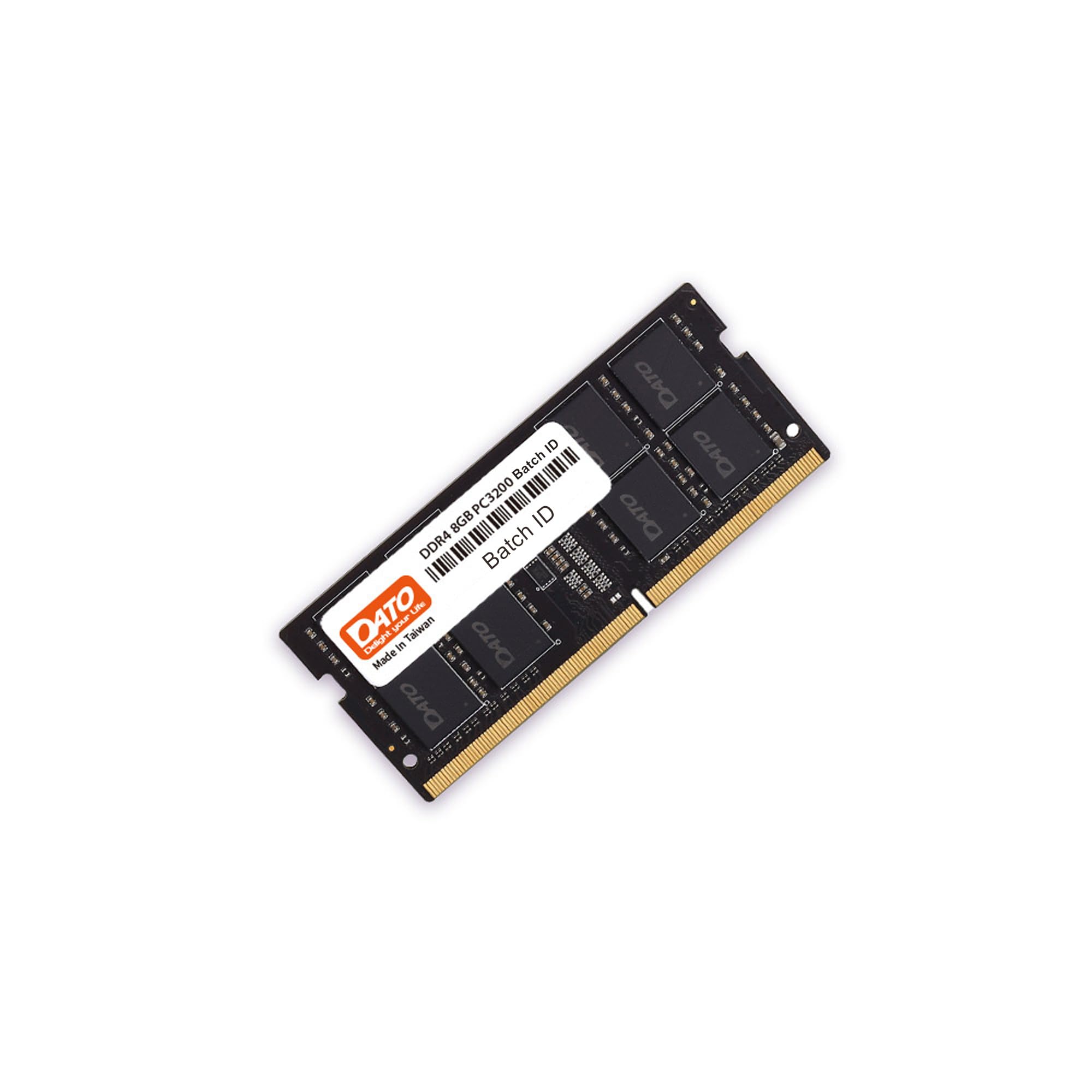Dato 8Gb Ram Ddr4 3200Mhz Pc4 25600 Cl22 Sodimm 1.2V 260 Pin Non Ecc Sodimm Laptop Notebook Memory Module