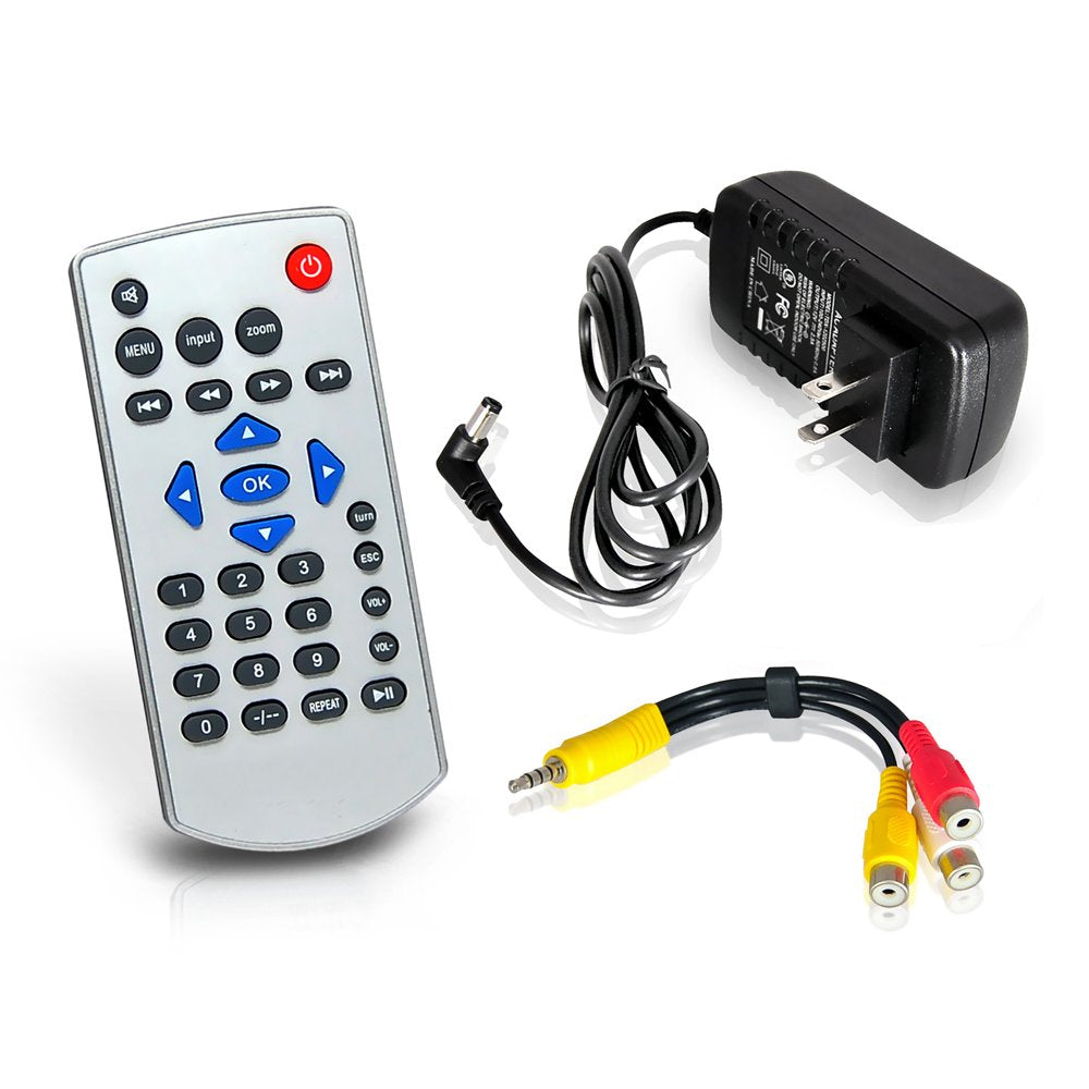 Pyle Video Projector 1080P Full Hd Professional Cinema Home Theater - Digital Multimedia, Built-In Stereo, Adjustable Keystone P