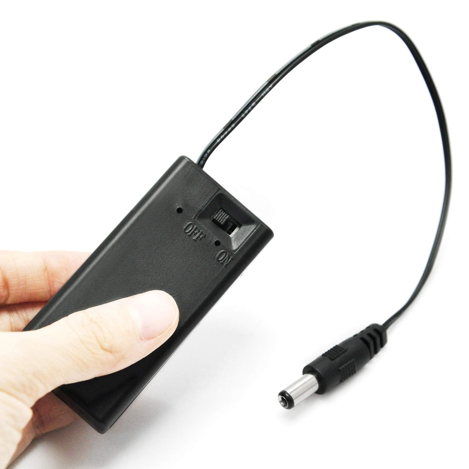 Gikfun 9V Battery Holder With On/Off Switch For Arduino (Pack Of 2Pcs) Ek2107X2