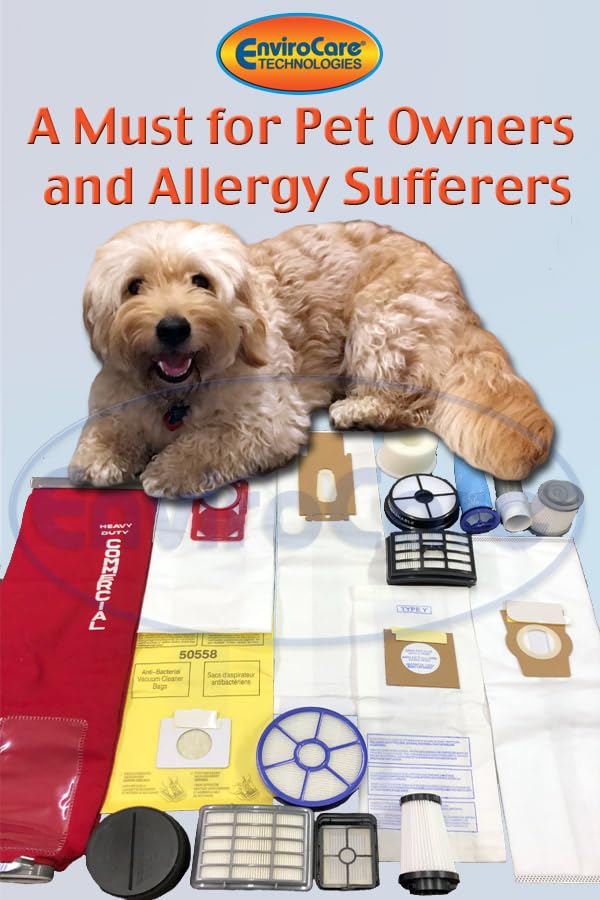 Envirocare Premium Replacement Hepa Filtration Vacuum Cleaner Filter Designed To Fit Hoover T Series Windtunnel Uprights