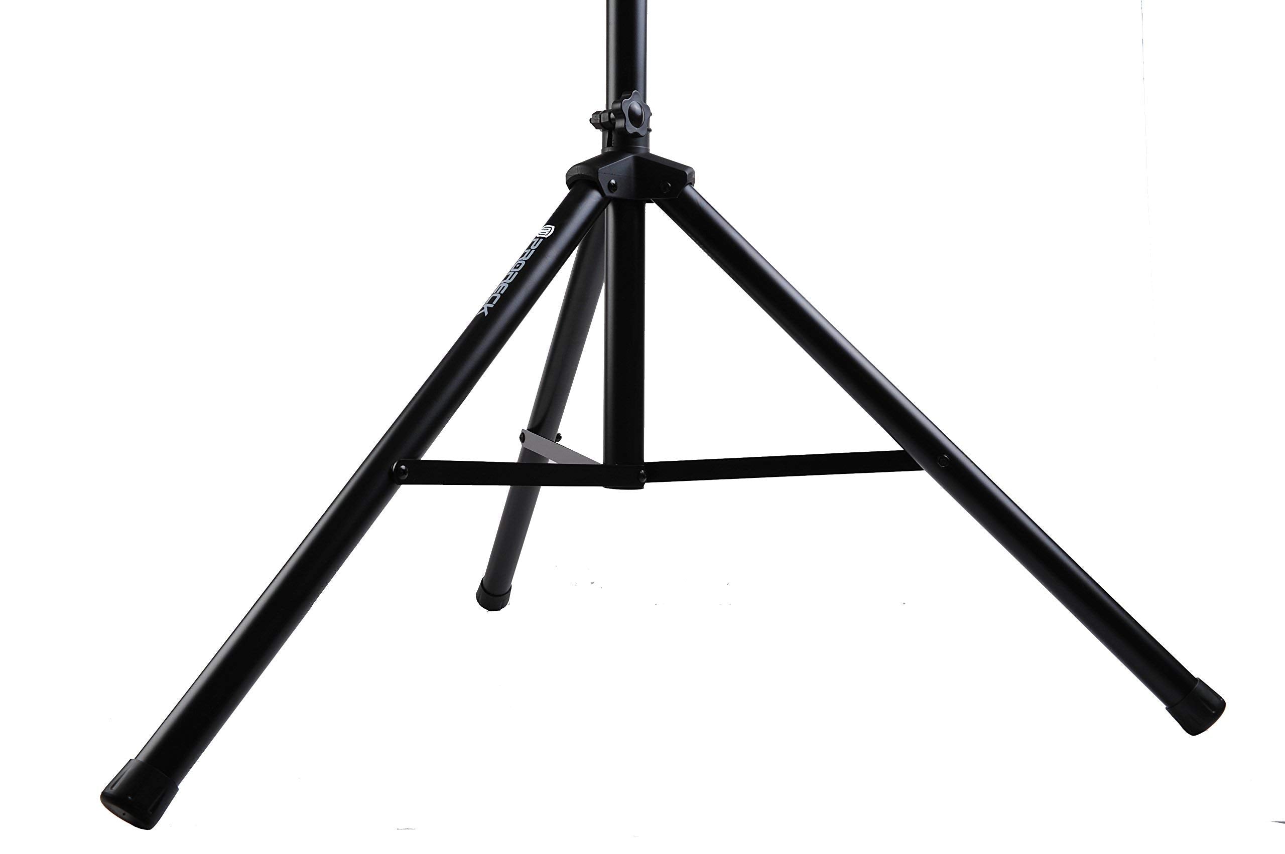 Tripod Speaker Stands Pair For Dj/Pa Speaker System Adjustable Height From 4 Feet To 6 Feet