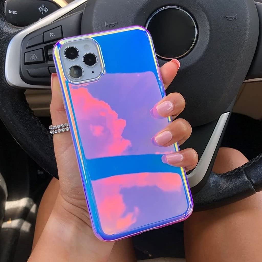 Velvet Caviar Compatible With Iphone 13 Pro Max Case Holographic Nebula [8Ft Drop Tested] Protective Phone Cases