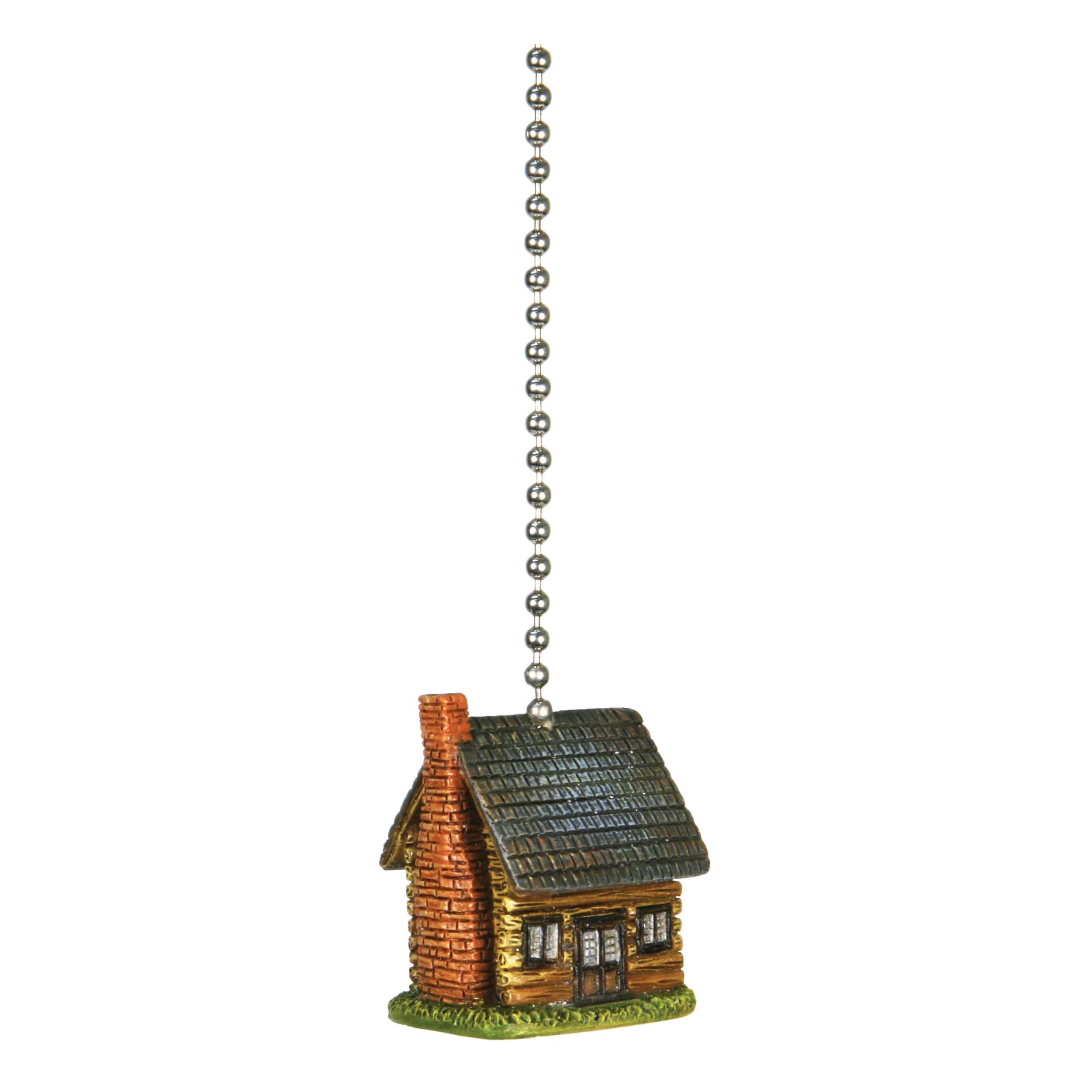 Rivers Edge Products 12'' Ceiling Fan Pull Chain Extender, Pull String Extension For Light Fixture, Decorative Nature Ornament,