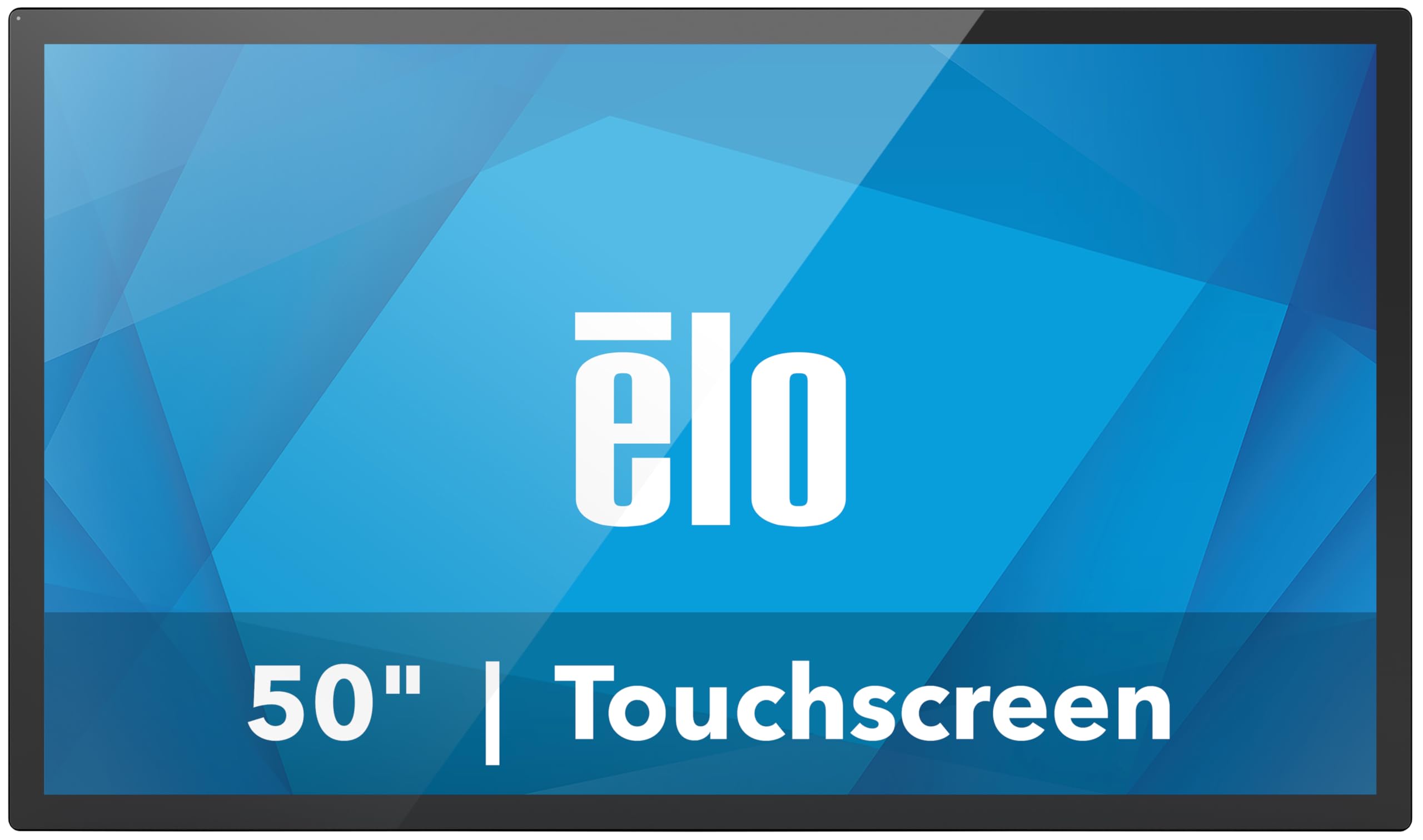 Elo 5054L - 50 4K Touchscreen Signage - TouchPro PCAP Anti-Glare, 40 Touch, 3840 x 2160, Black