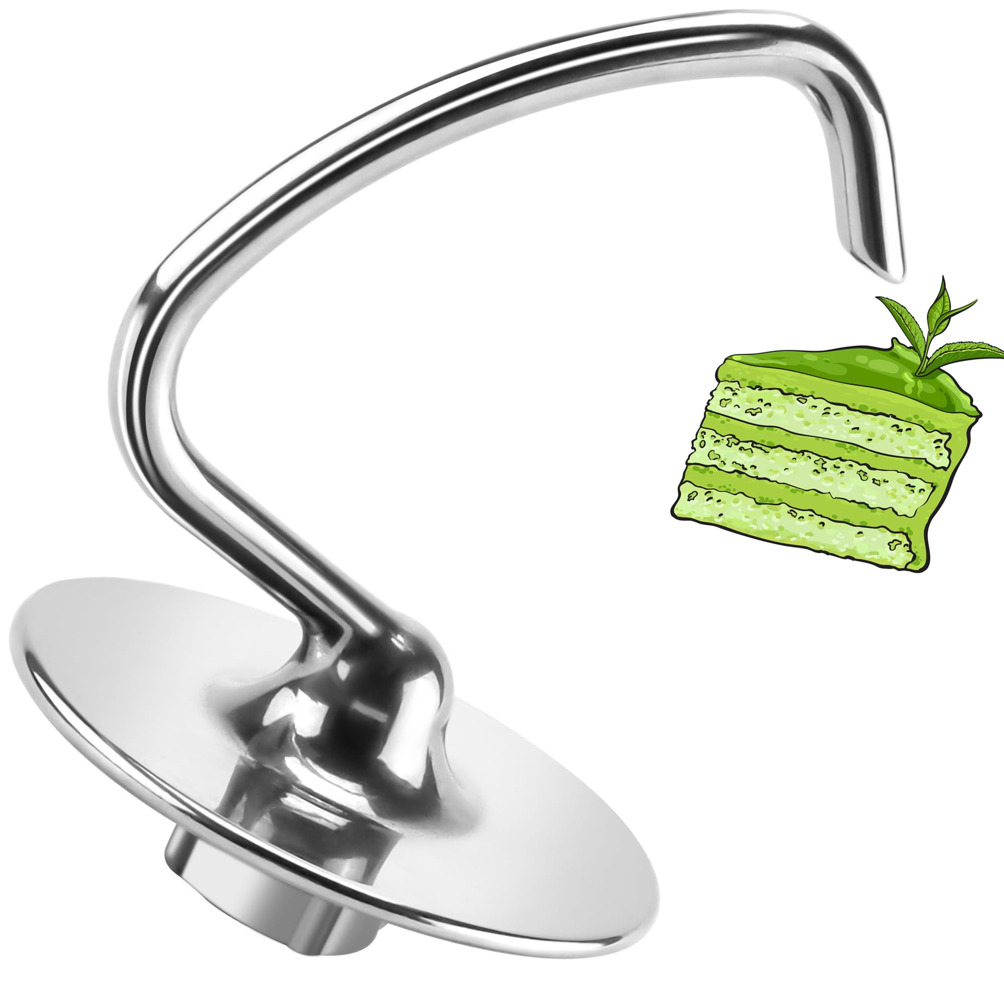 ?????????????????? ?????????? ?????????? Bread Dough Hook 4.5/5.0 Qt Kitchen Mixer Attachment,Bread Dough Hook K45Dh Replacement