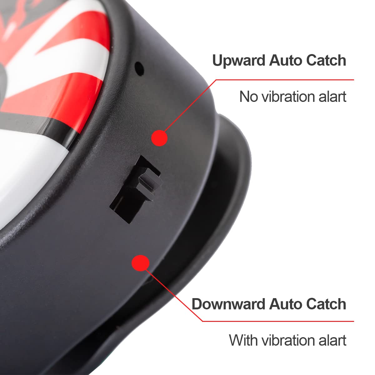 Fliresy New Upgraded Compatible For Pokemon Go Plus   Rechargeable, Manual/Auto Catch Two Mode