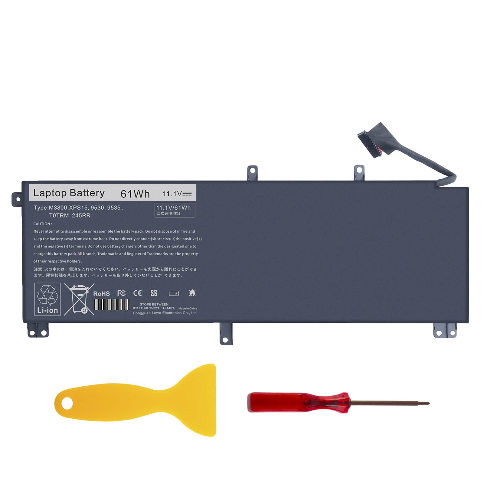 Replacement Laptop Battery For Dell Xps Xps 15 9530 (Bb8Flv1) 9535 P31F001 Precision M3800 15D 3728 15D 3828 15D 4528 4721 4723