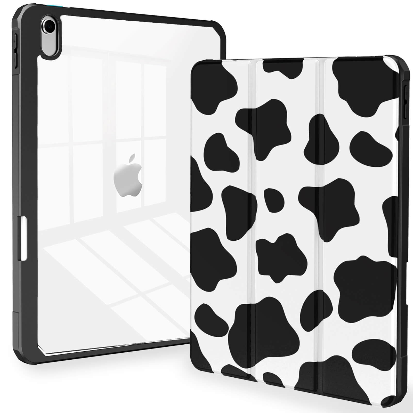 Feams Case For Ipad Air 11 Inch M2 (2024), Ipad Air 5Th Generation Case, Ipad Air 5Th/4Th 10.9 Inch 2022/2020 Case Clear Back Wi