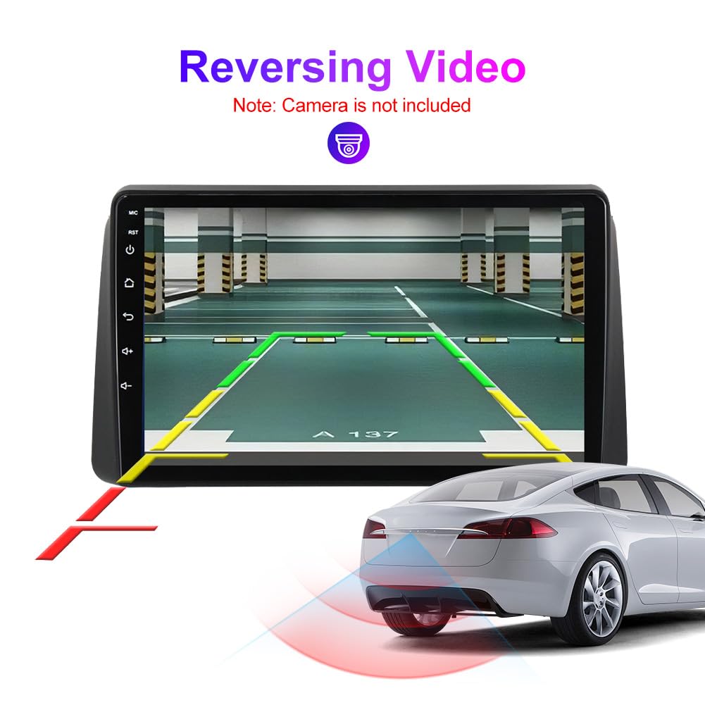 Android 12 Car Radio Stereo For Dodge Grand Caravan 2011 2020 For Chrysler Grand Voyager 2011 2015, Biorunn 9'' 4 Core Wireless